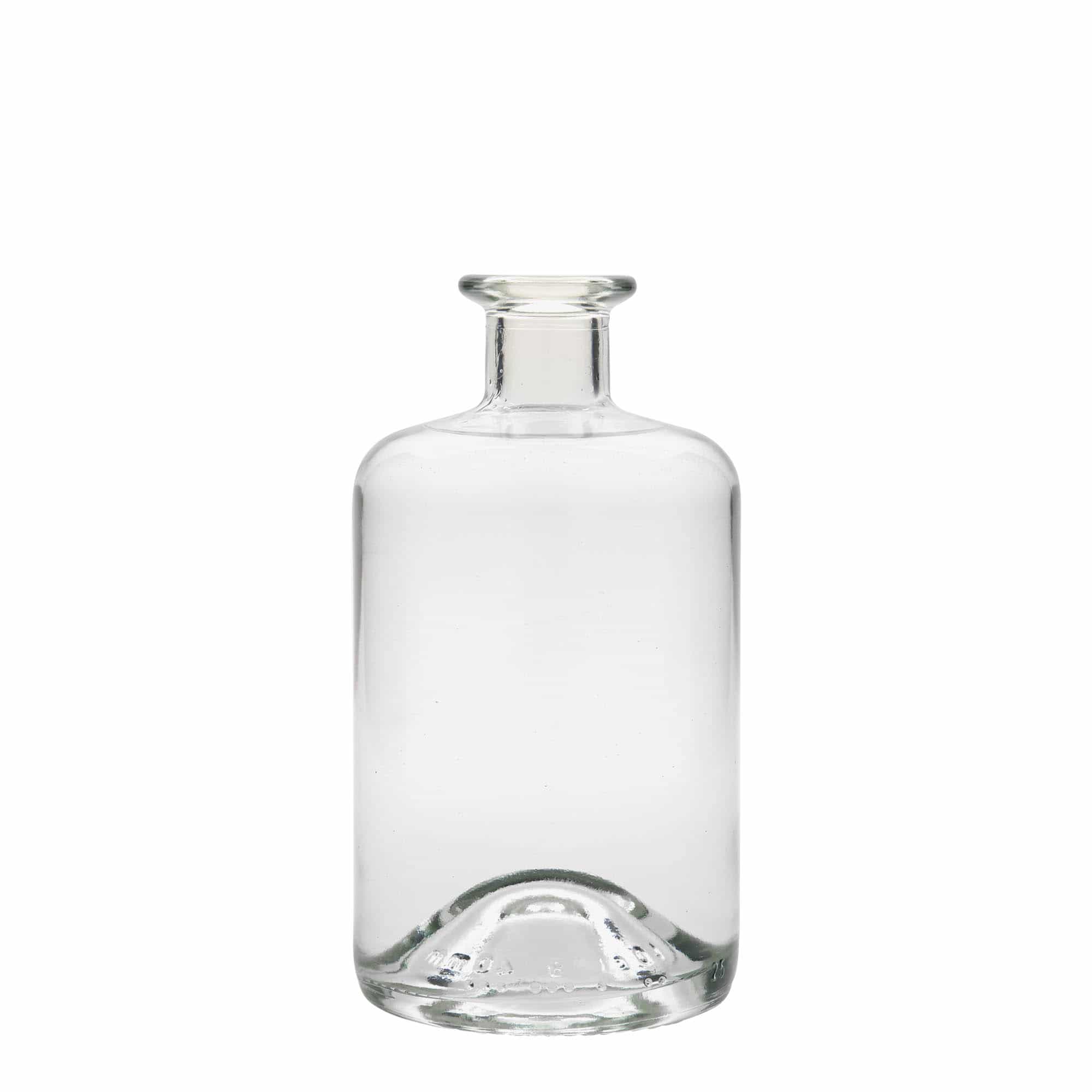 500 ml klaasist apteegipudel, sulgur: kork