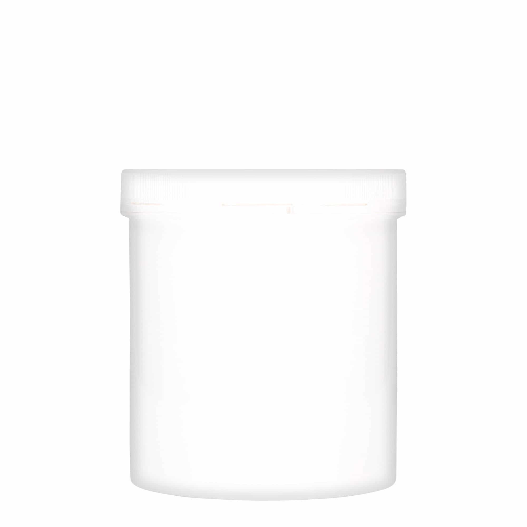 1000 ml plasttoos 'Securilock', PP, valge, sulgur: keeratav kaas