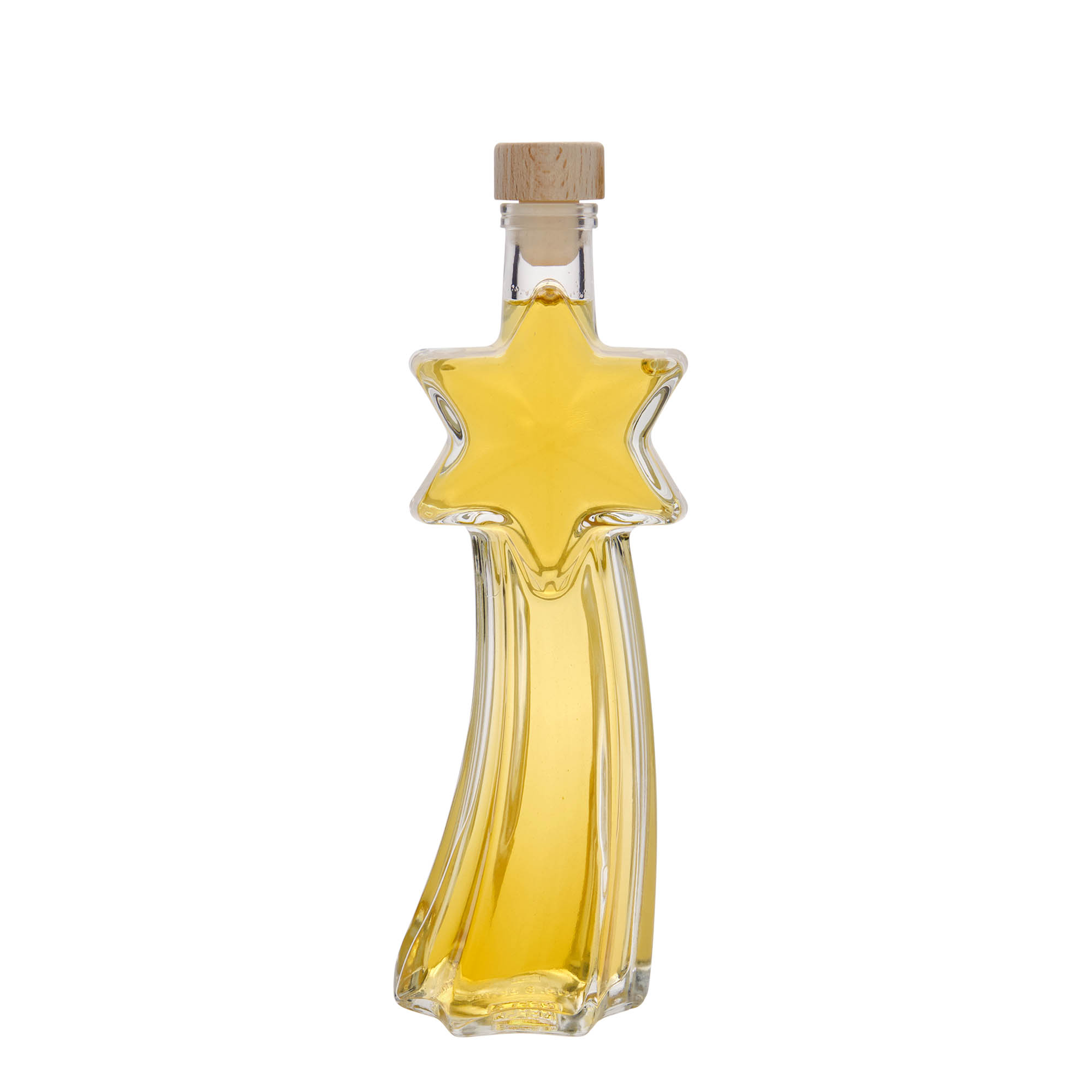 200 ml klaaspudel „Tähesära“, ava: kork