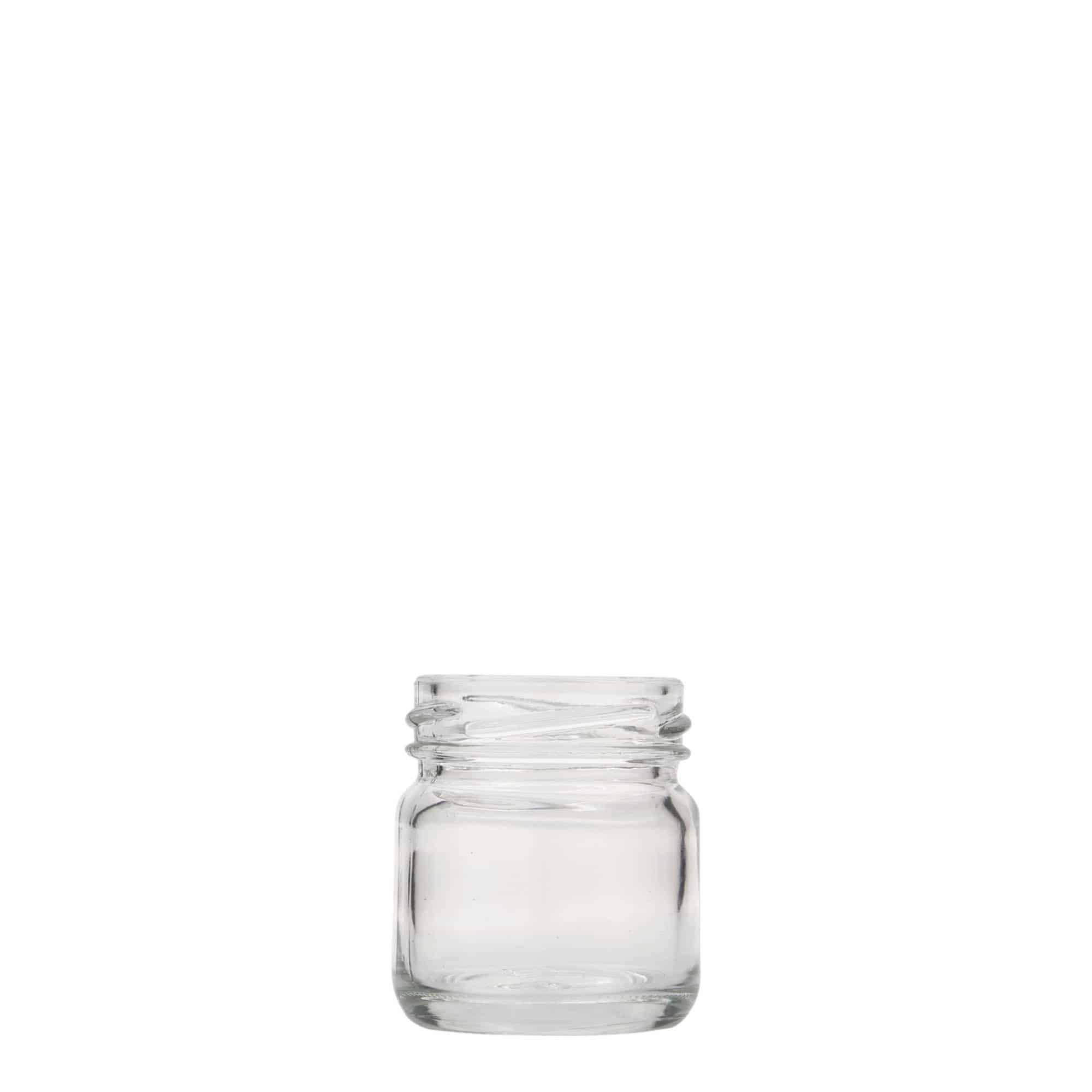 40 ml ümmargune klaas, suuava: keeratav kork (TO 43) 40 ml ümmargune klaas, suuava: keeratav kork (TO 43)