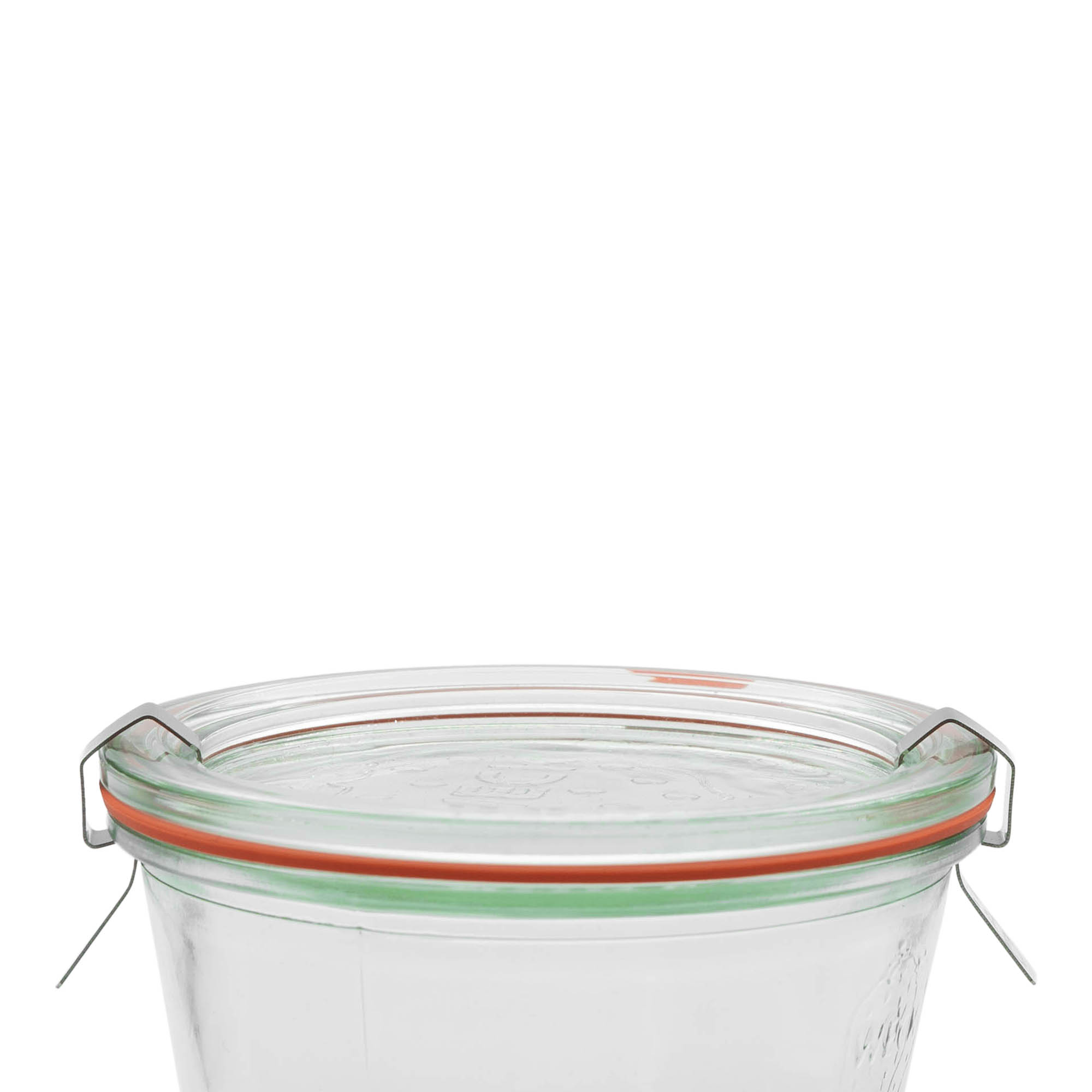 WECK-klamber #, roostevaba teras, hõbedane WECK-klamber #, roostevaba teras, hõbedane