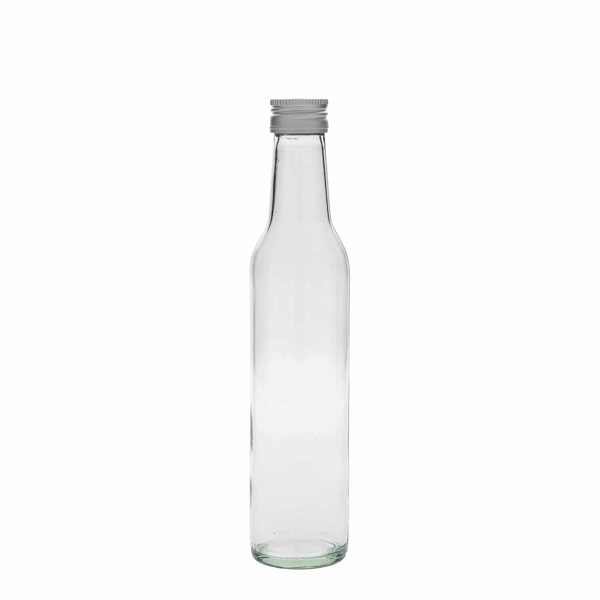 250 ml klaaspudel 'Cilindrica', sulgur: PP 28