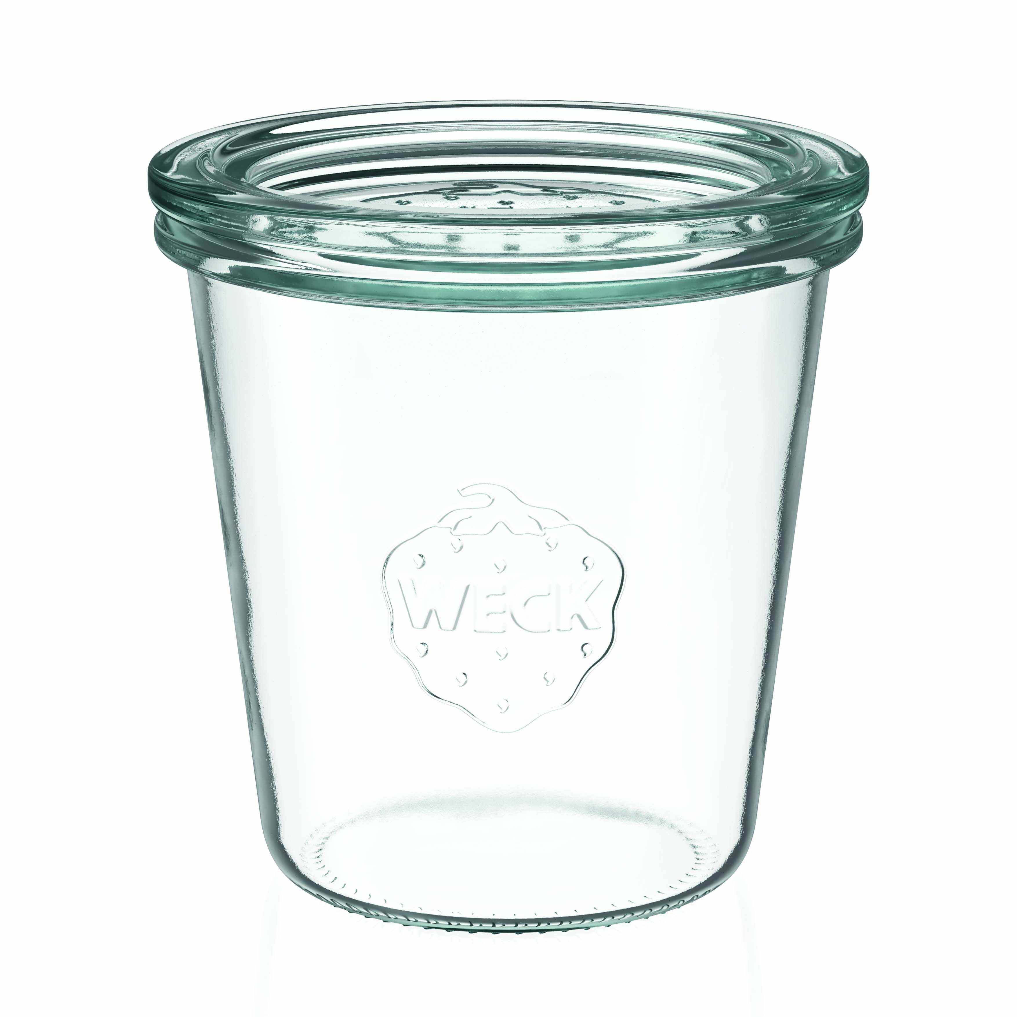 290 ml WECK-klaaspurk, avale: ümar serv