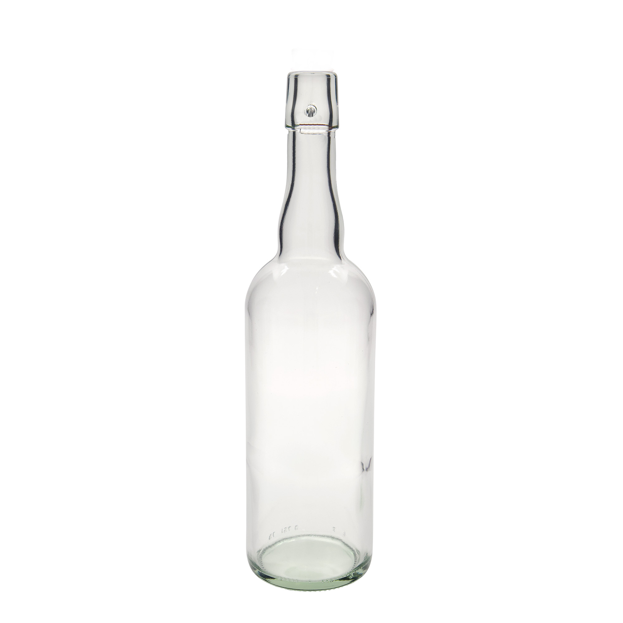 750 ml õllepudel Belgia, klaas, ava: klambrikork