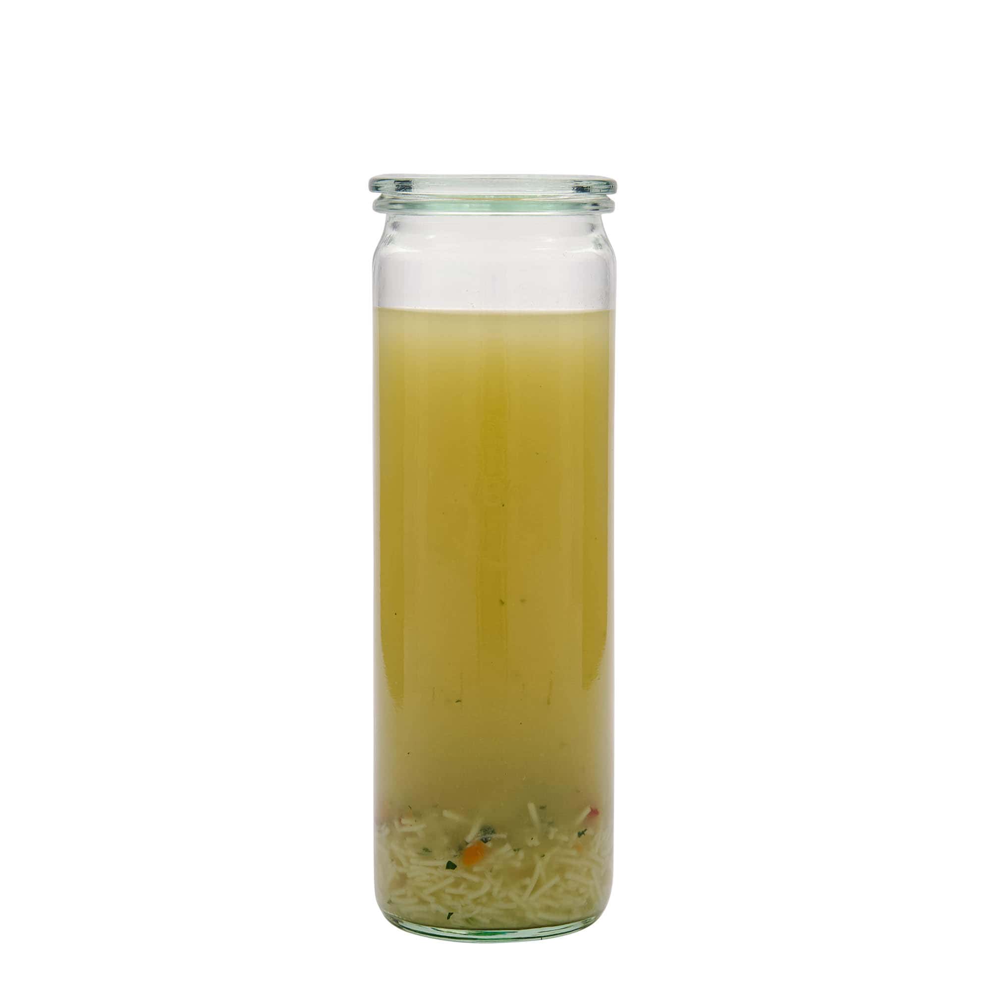 600 ml WECK-silindriklaas, suu: ümar serv