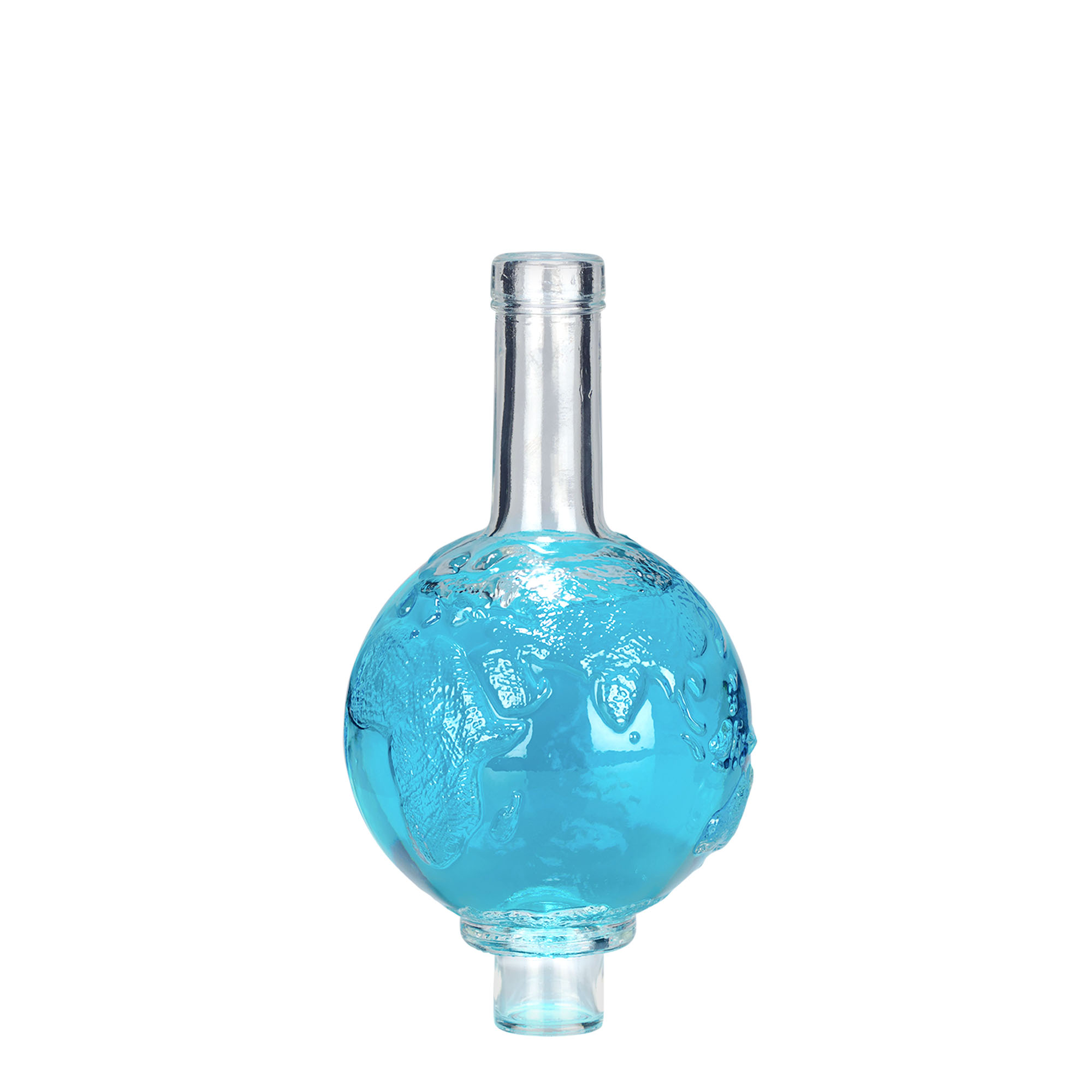 500 ml klaaspudel 'Gloobus', sulgur: kork