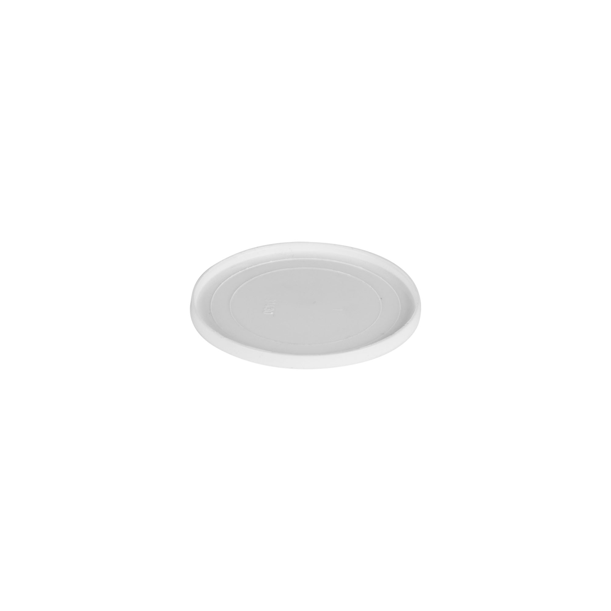 Katteplaat 15 ml jaoks 'Bianca', PP-plastik, valge Katteplaat 15 ml jaoks 'Bianca', PP-plastik, valge