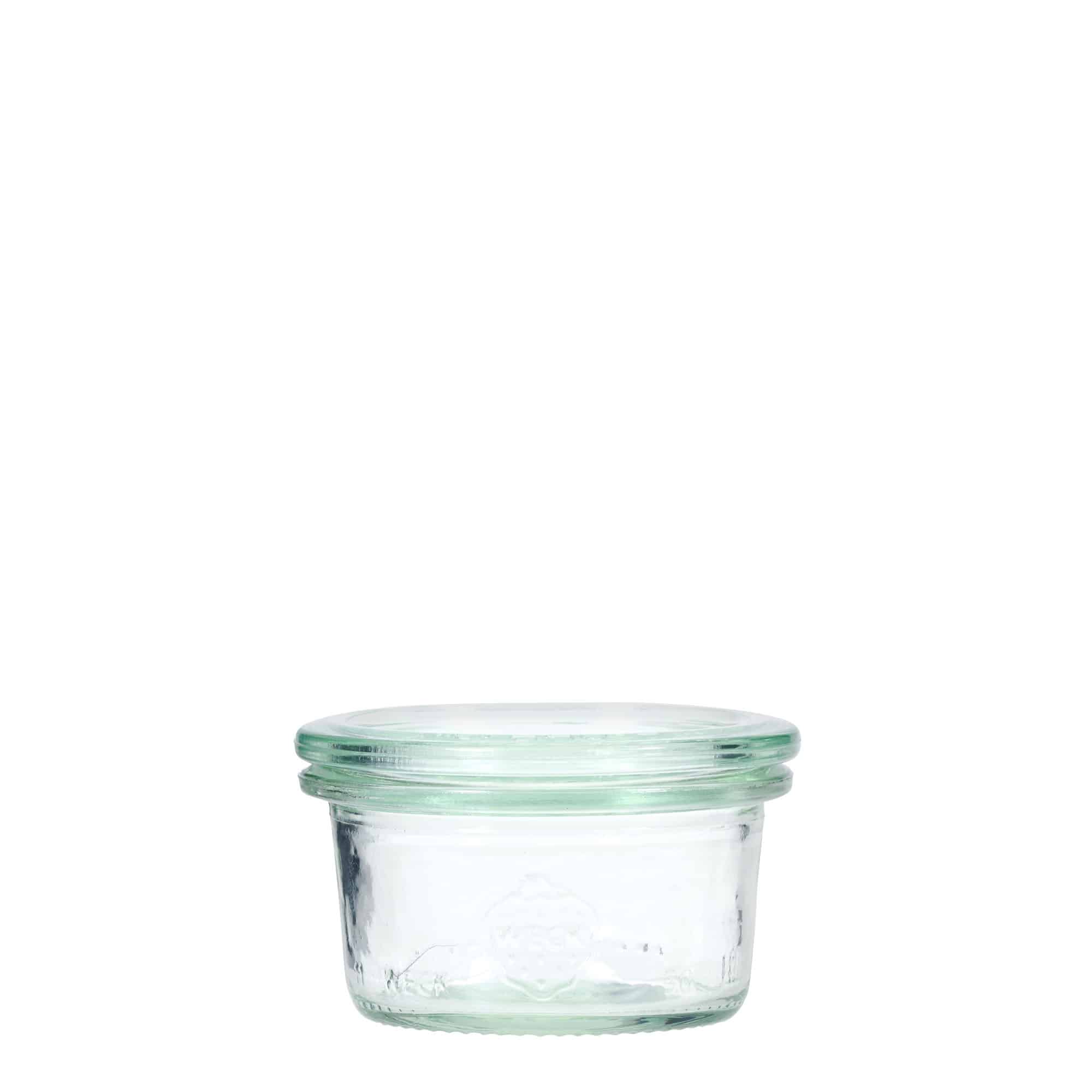 50 ml WECKi laia suuga purk, sulgur: ümar serv