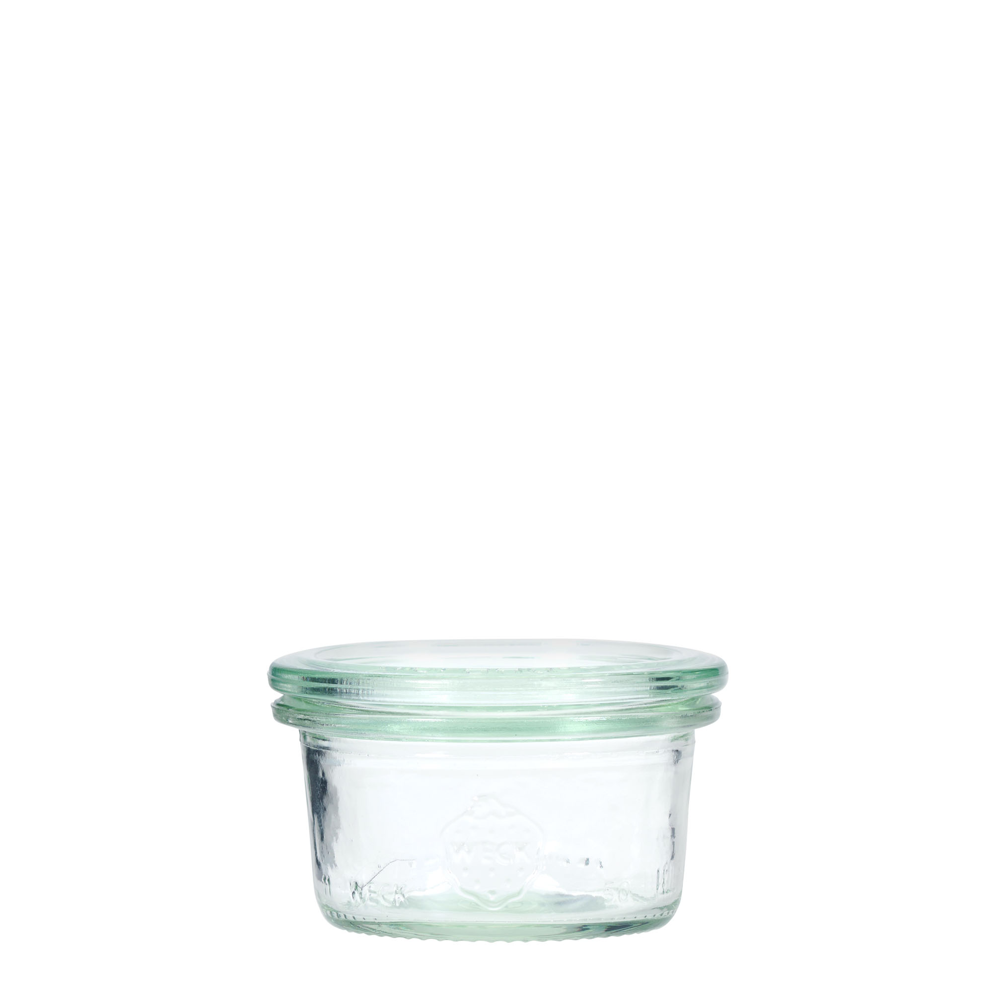 50 ml WECK-klaaspurk, avale: ümar serv