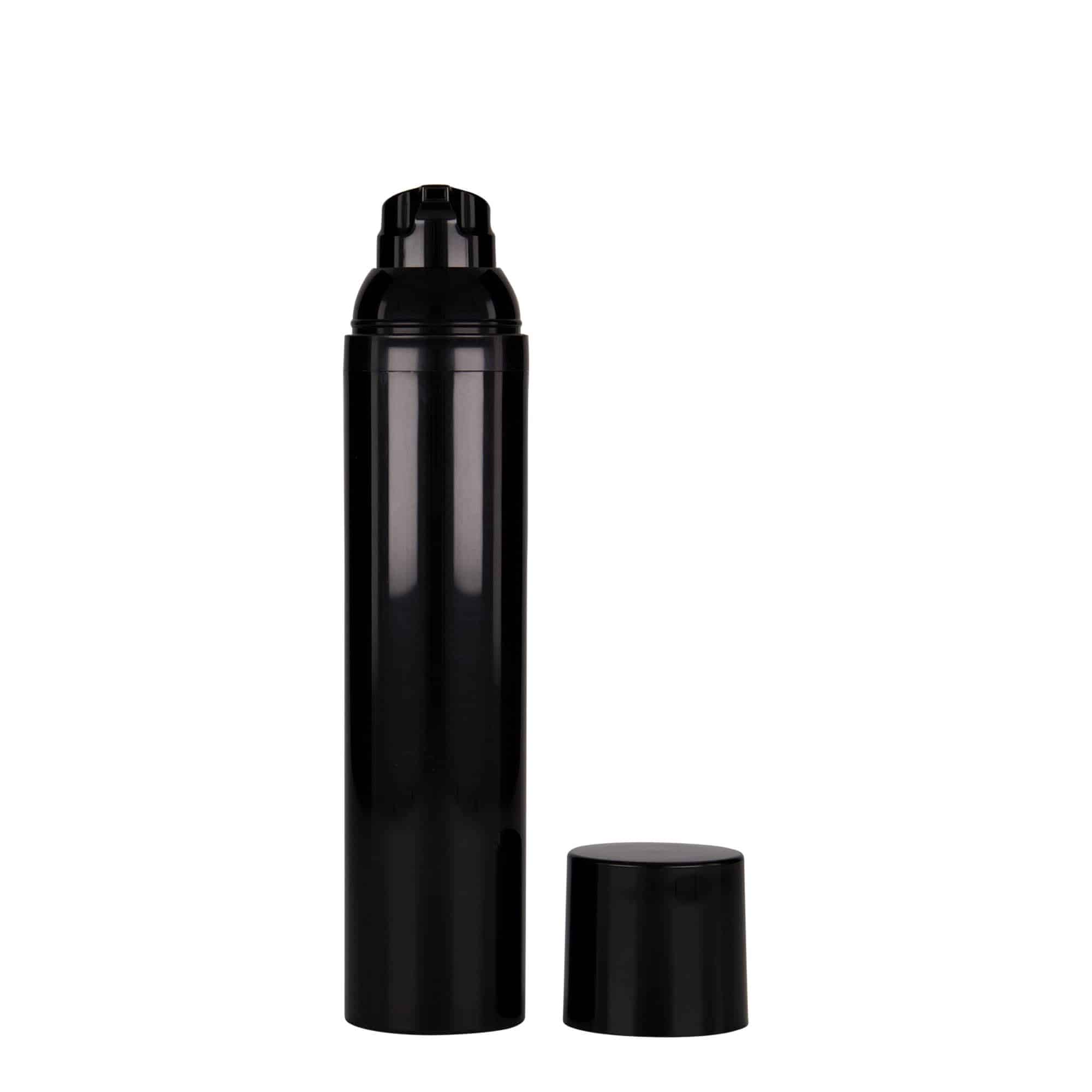 100 ml õhutusvaba dosaator 'Mezzo', PP-plast, must