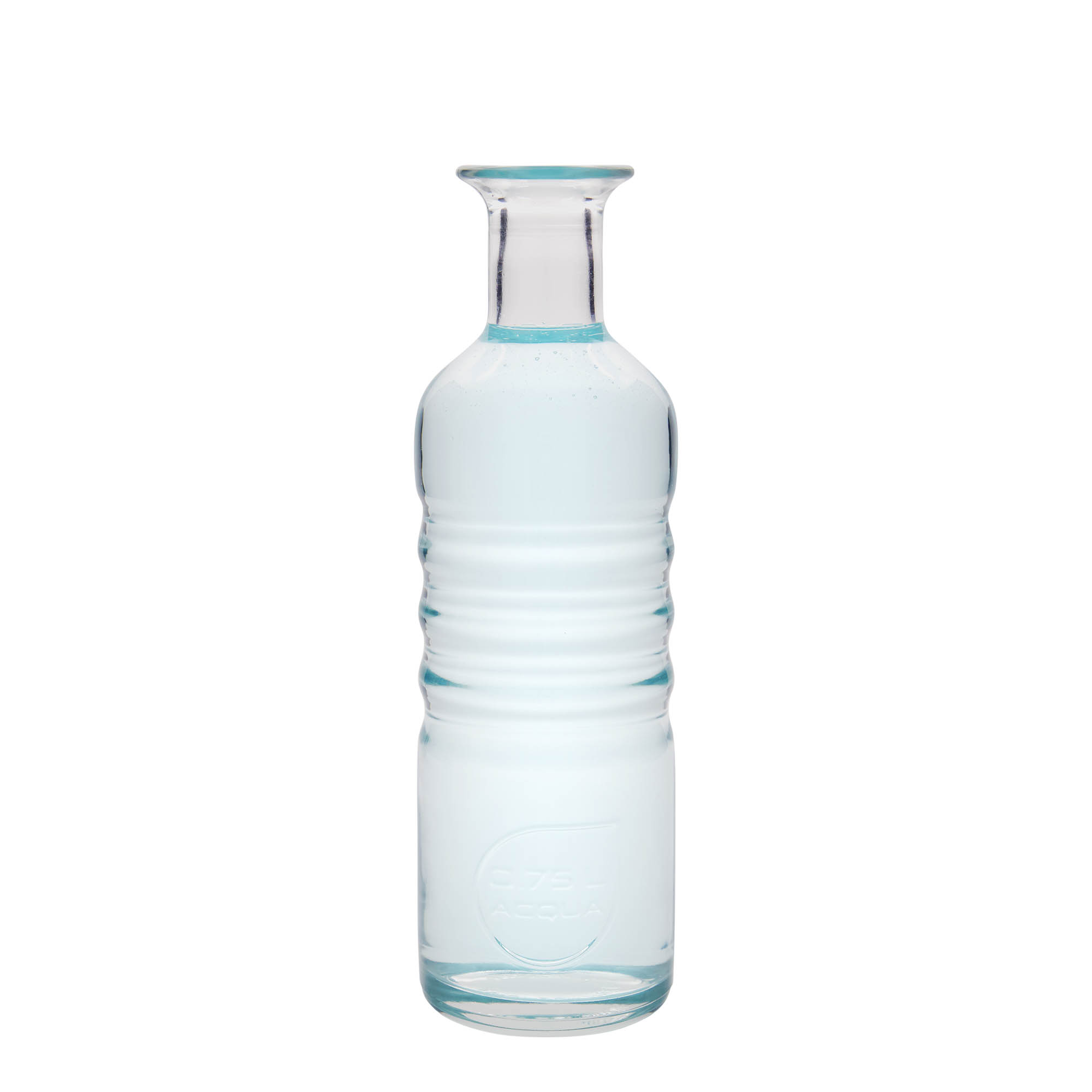 750 ml klaaspudel 'Optima Acqua', avaus: kork