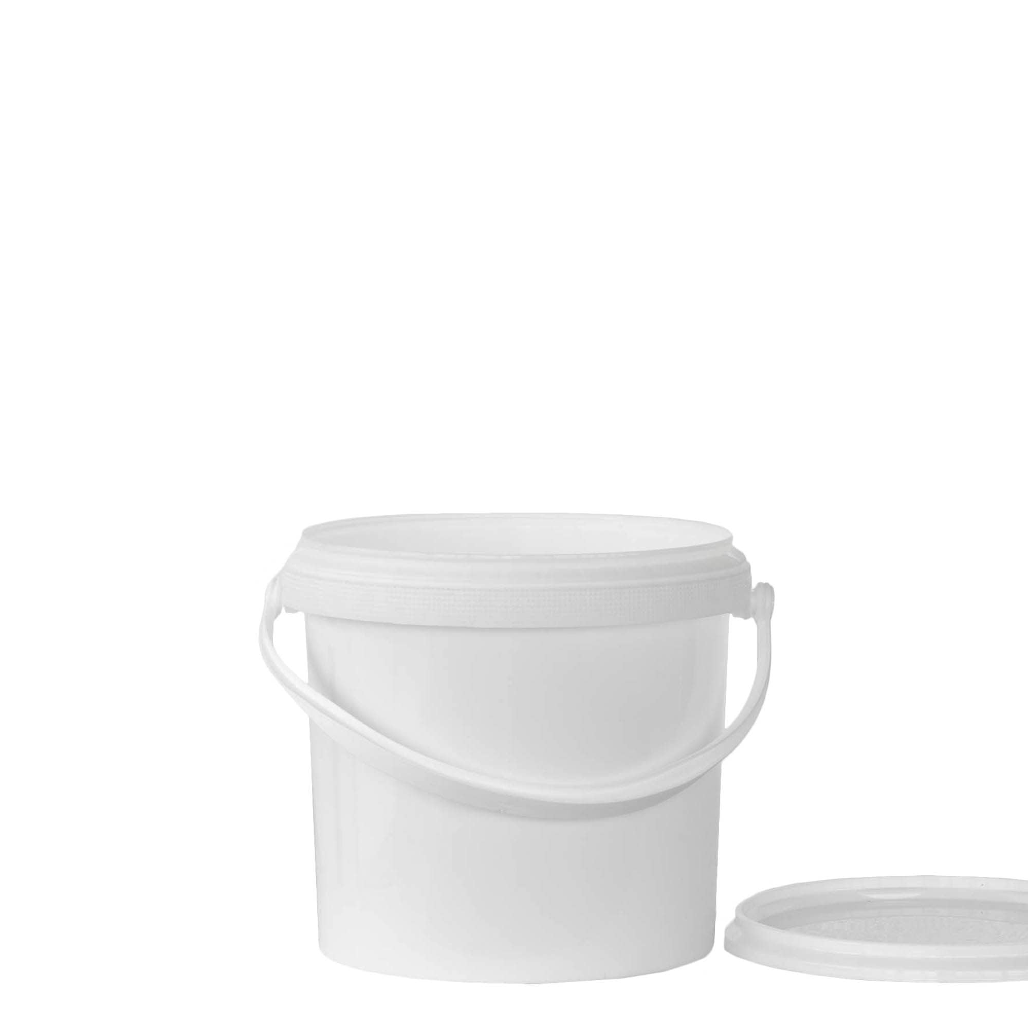 2,5 l ämber, PP-plast, valge