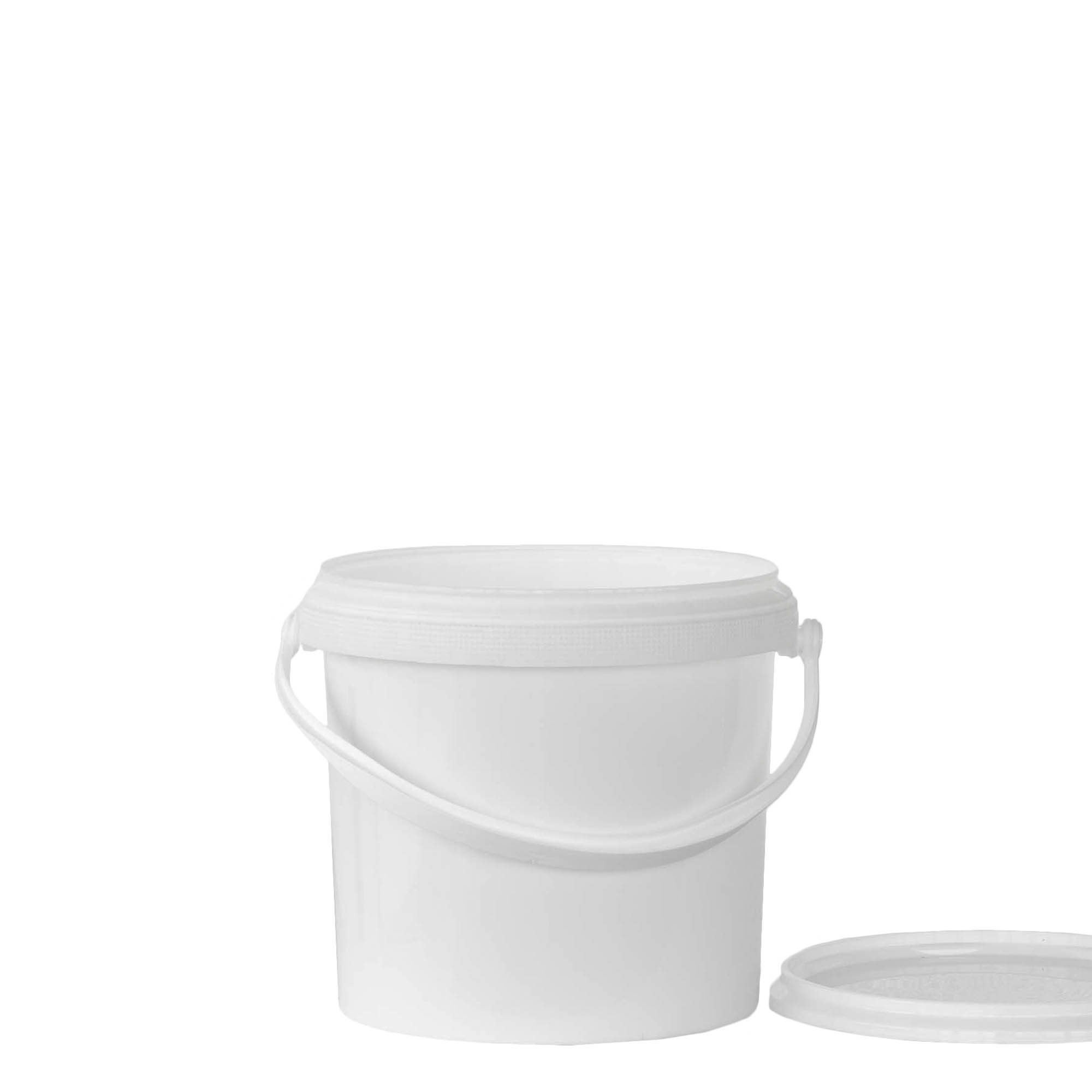 2,5 l ämber, PP-plast, valge 2,5 l ämber, PP-plast, valge