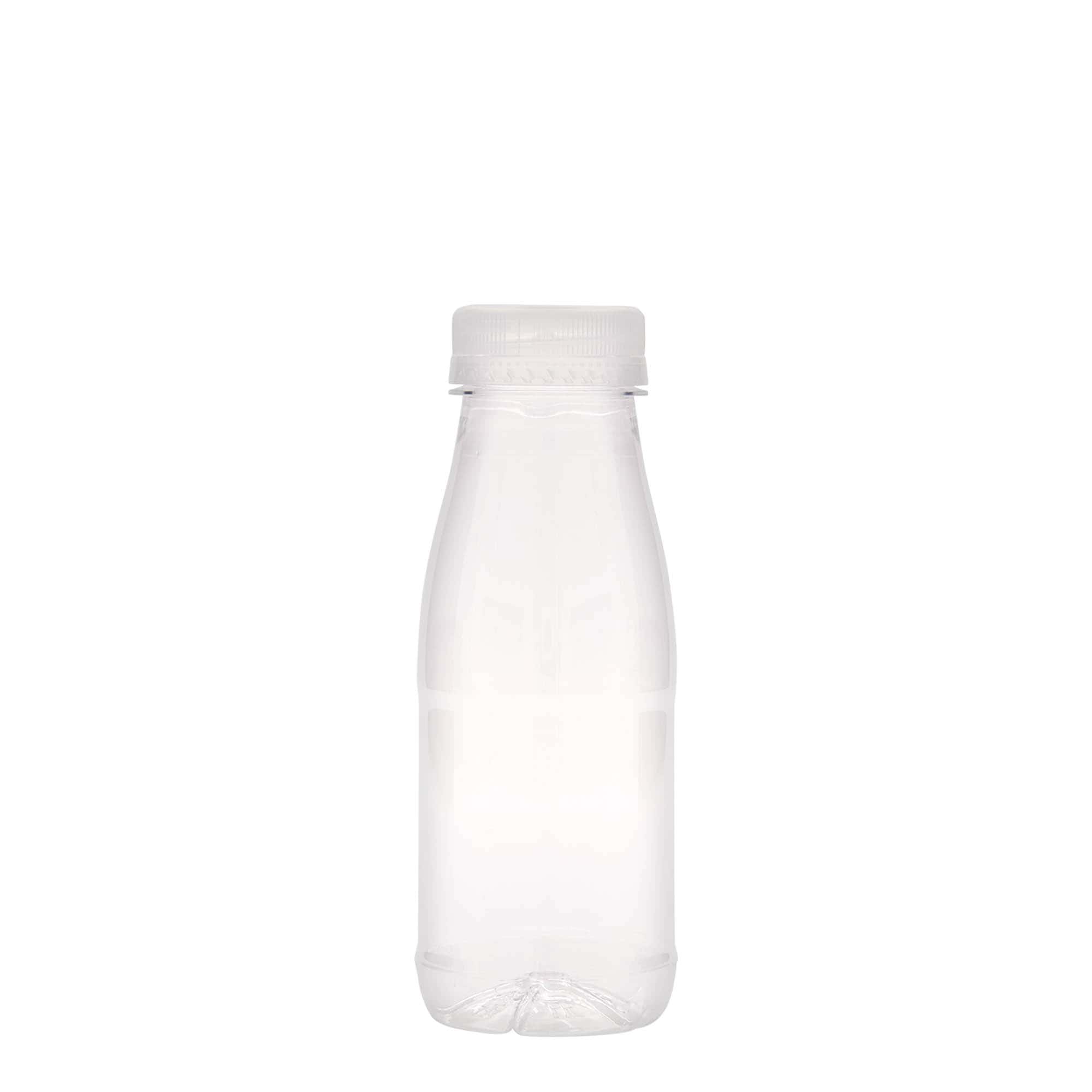 250 ml PET-pudel 'Piim ja mahl', plastik, suuava: 38 mm