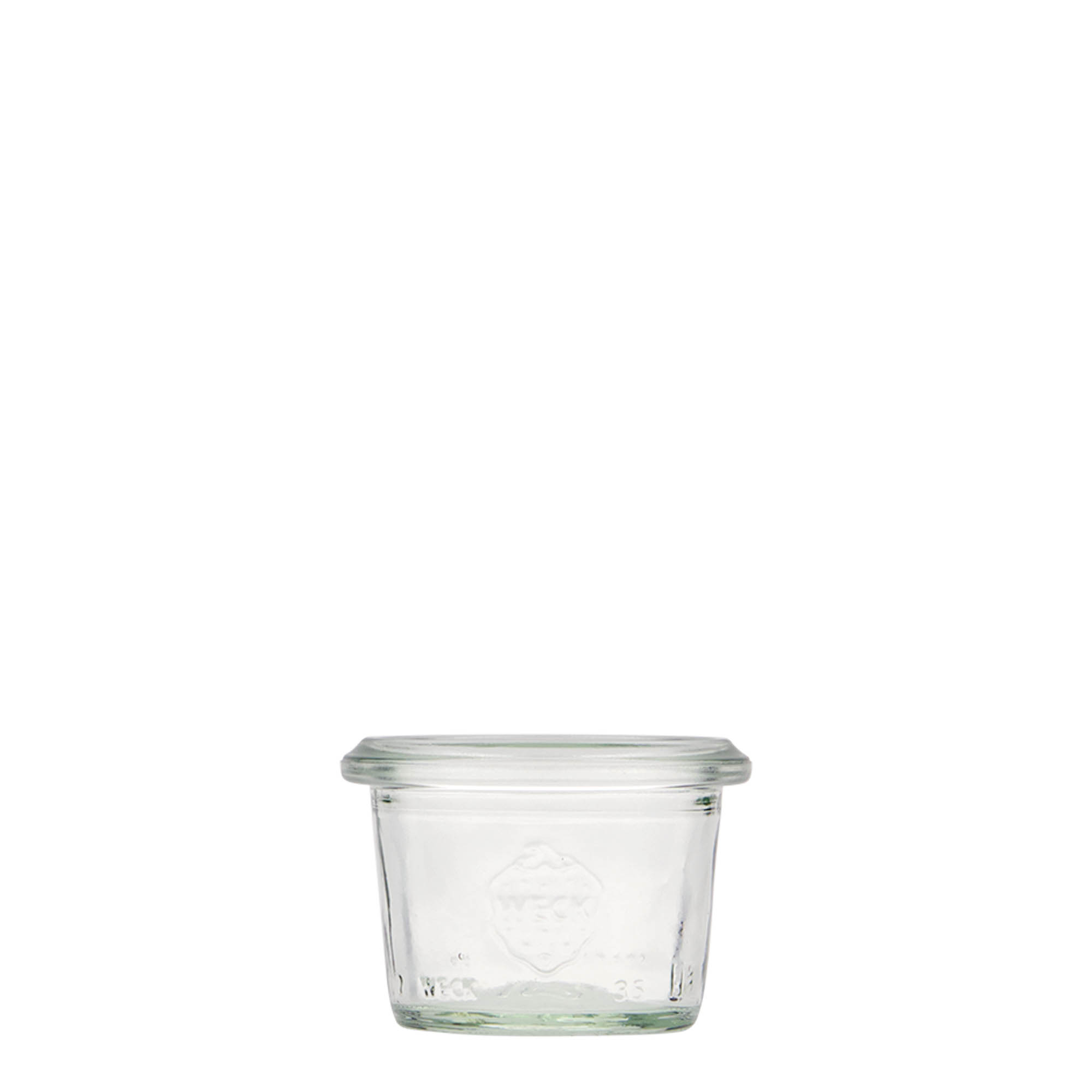 35 ml WECK-klaaspurk, suu: ümarääreline 35 ml WECK-klaaspurk, suu: ümarääreline