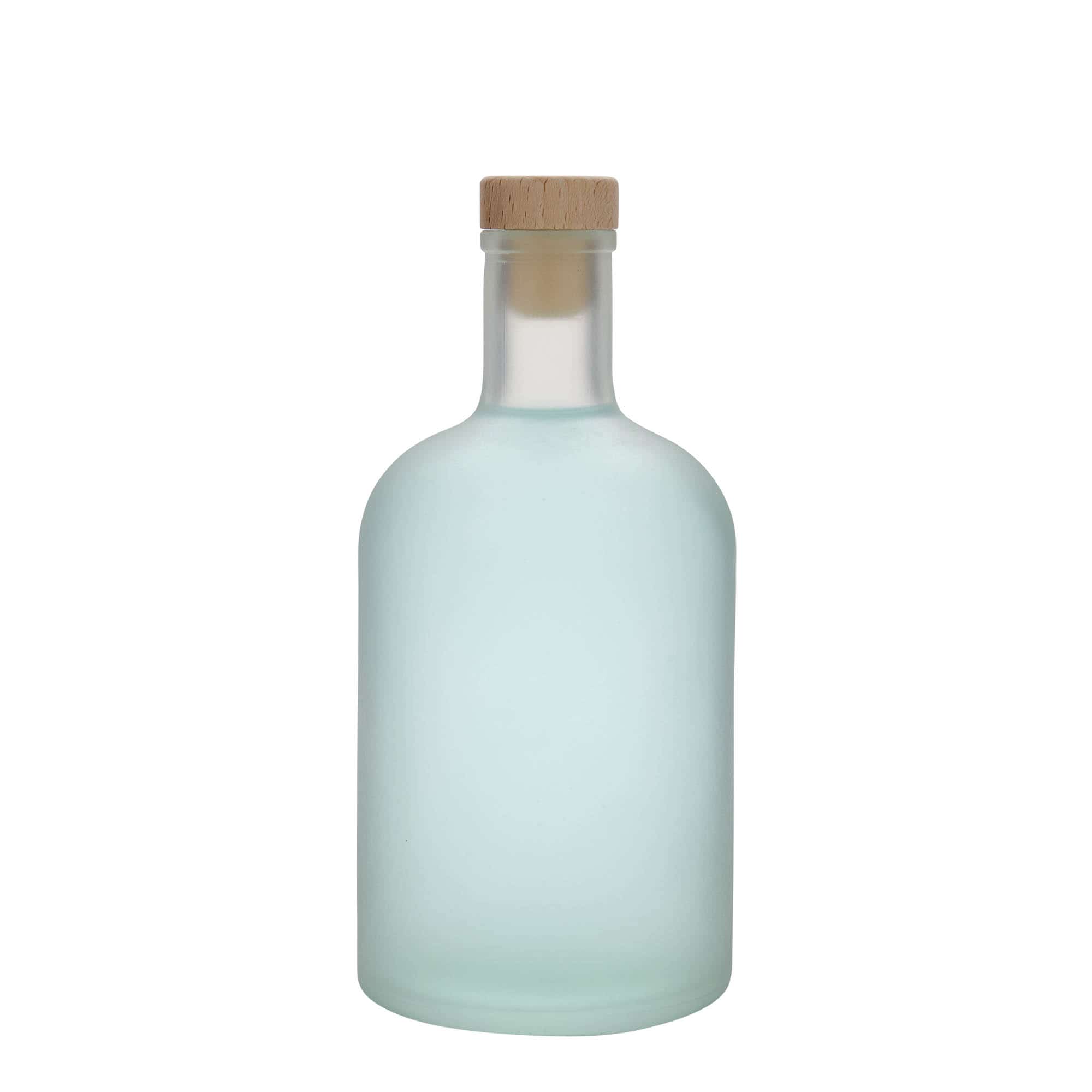 700 ml klaaspudel 'Gerardino', matt, sulgur: kork