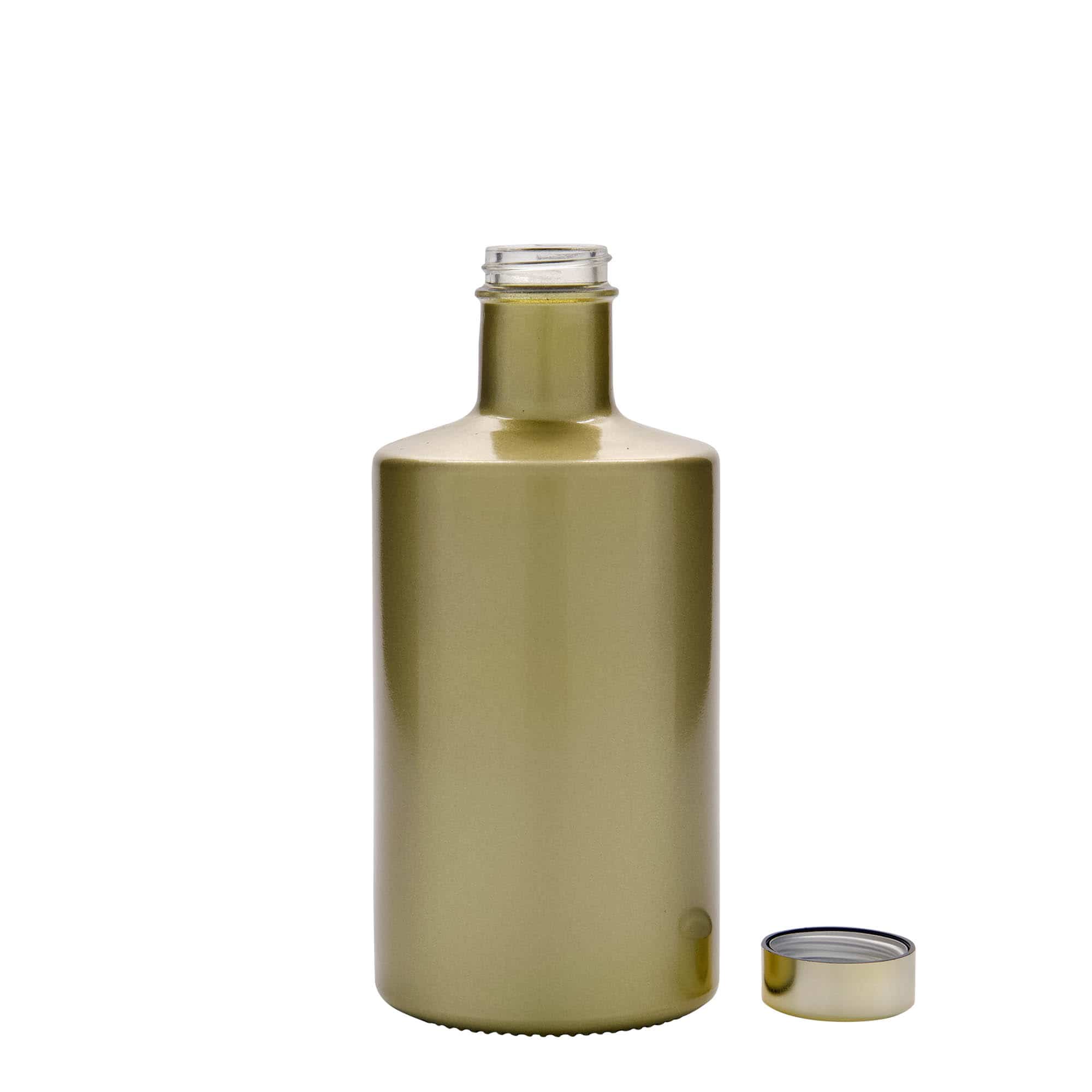500 ml klaaspudel 'Caroline', kuldne, ava: GPI 33