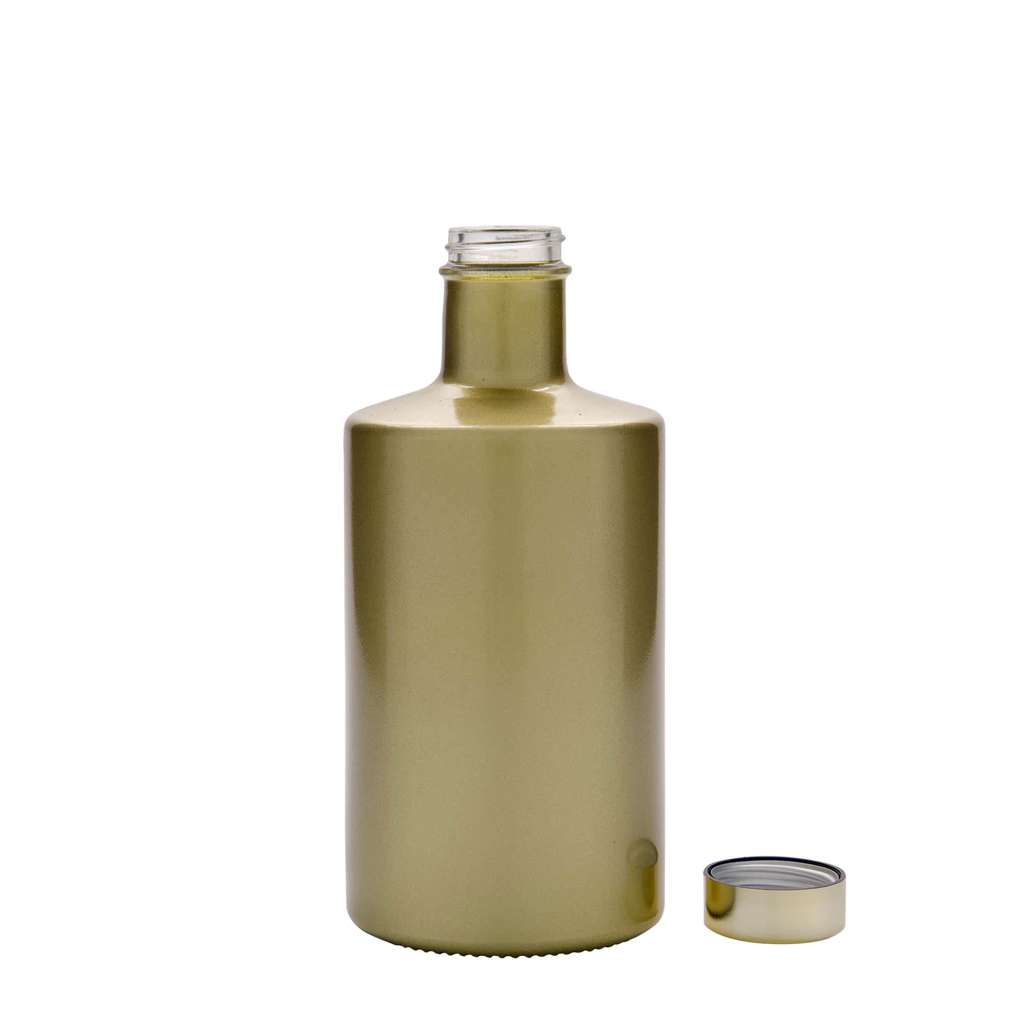 500 ml klaaspudel 'Caroline', kuldne, ava: GPI 33
