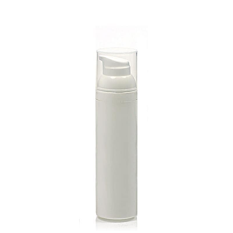 100 ml õhuvaba dosaator 'Mezzo', PP-plast, valge