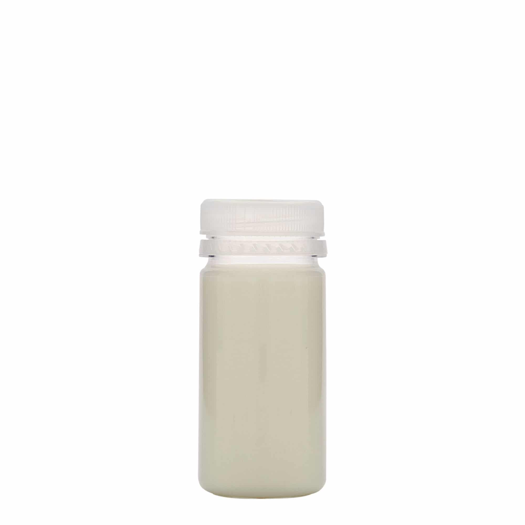 100 ml PET-pudel 'Everytime', plast, sulgur: 38 mm