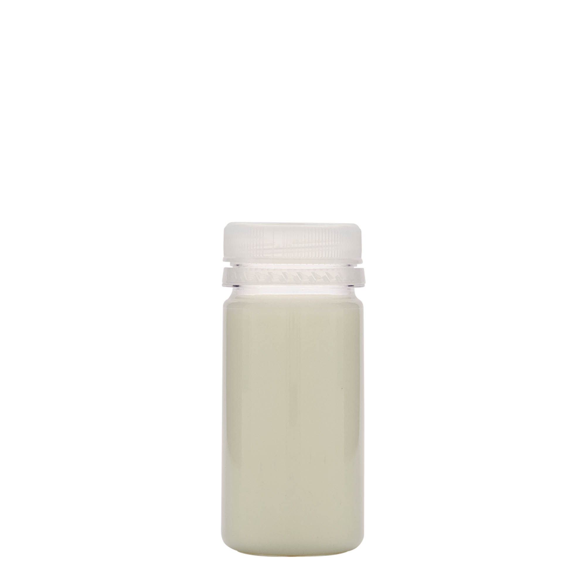 100 ml PET-pudel 'Everytime', plastik, kael: 38 mm 100 ml PET-pudel 'Everytime', plastik, kael: 38 mm