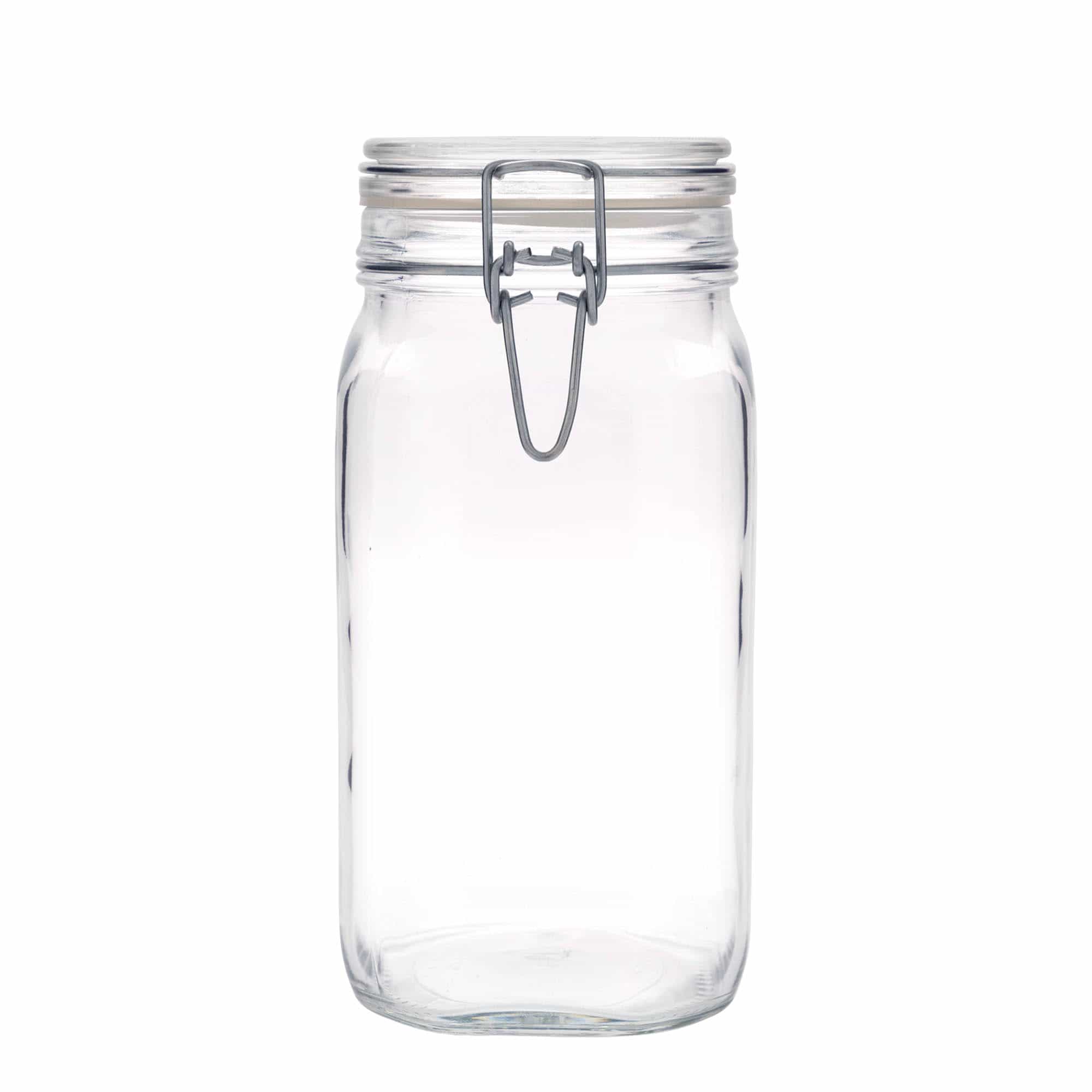 1500 ml traatkaanega purk 'Fido', ruudukujuline, sulgur: traatkaas 1500 ml traatkaanega purk 'Fido', ruudukujuline, sulgur: traatkaas
