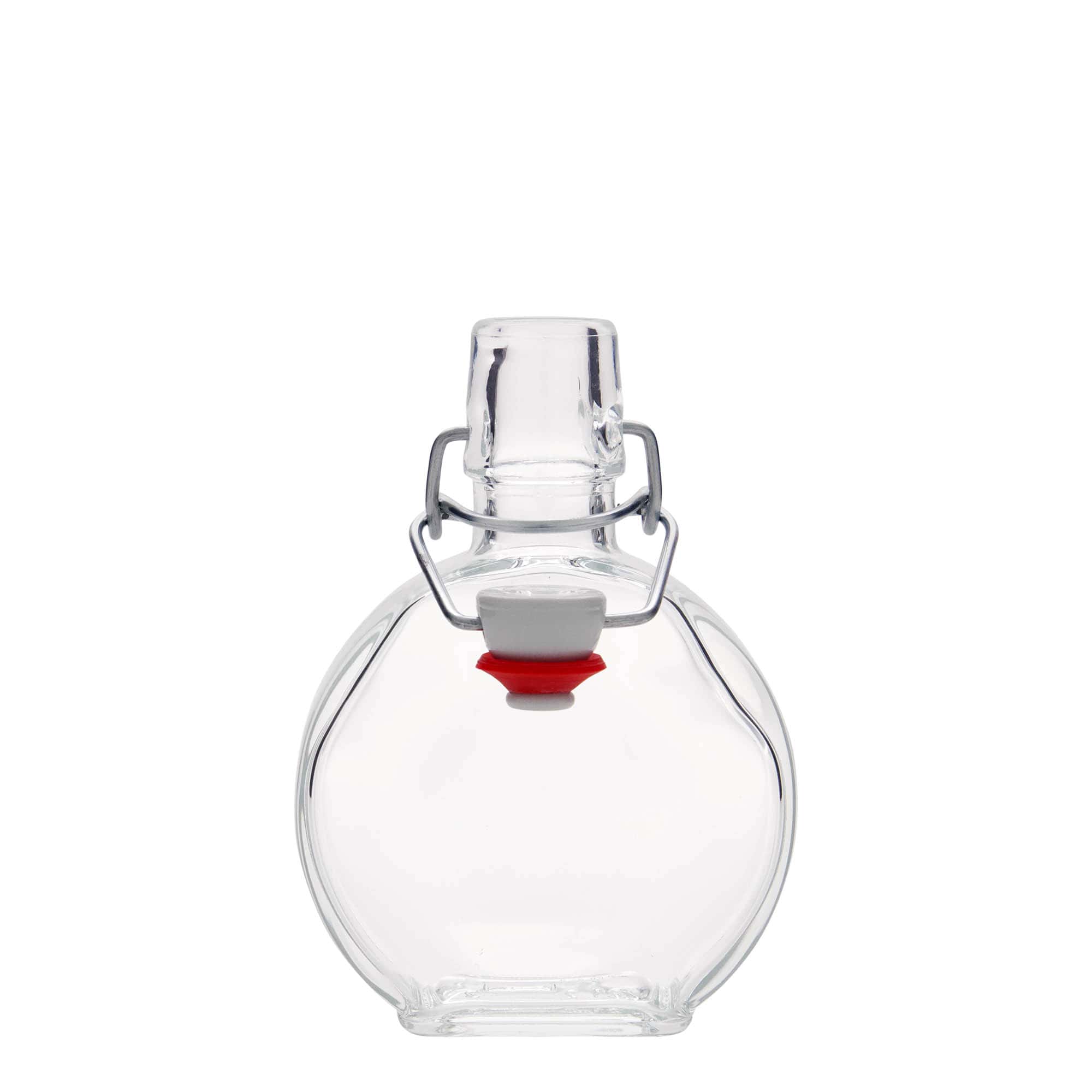 200 ml klaaspudel 'Sensatione', ristkülikukujuline, suuava: klambrikork