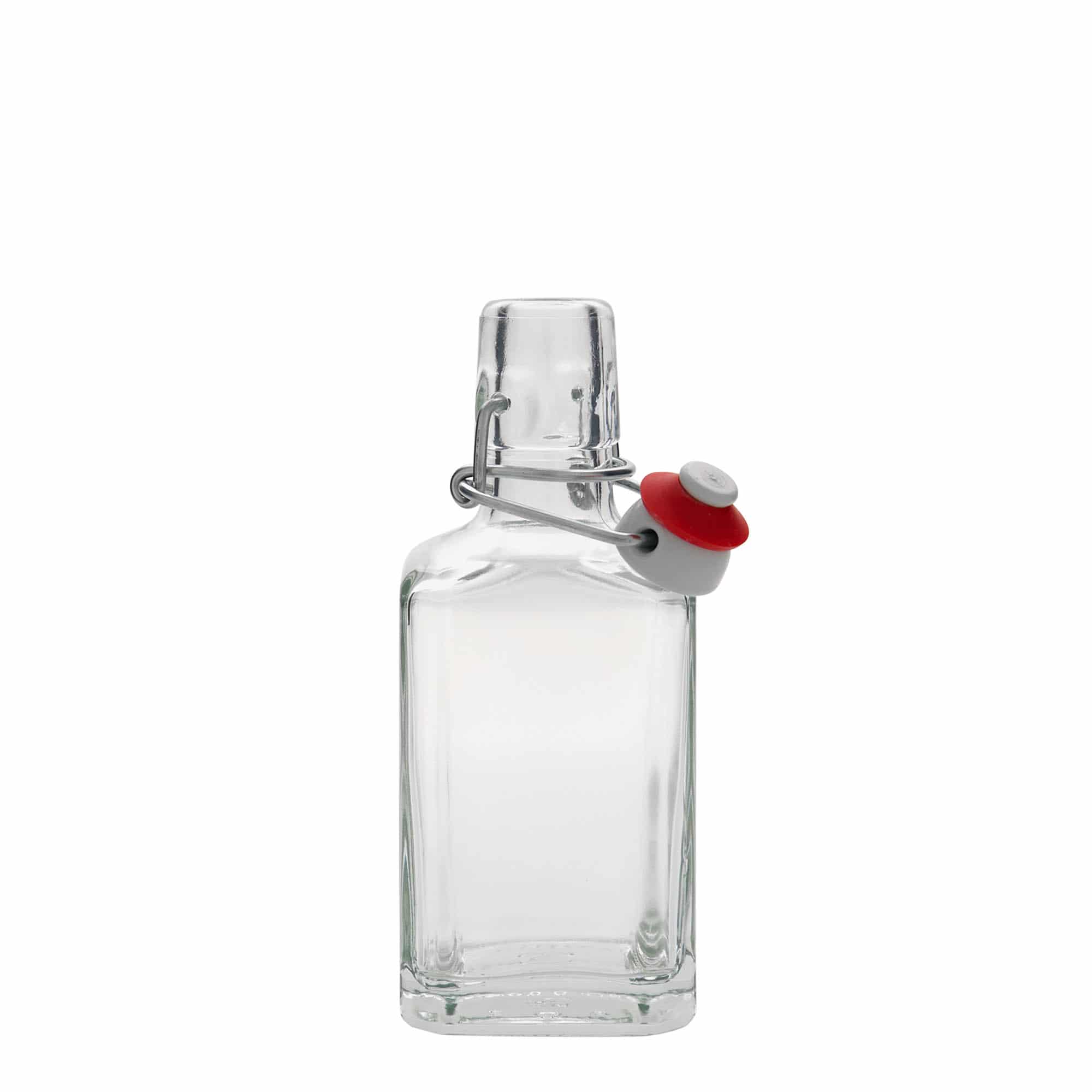 250 ml klaaspudel 'Rialto', ruudukujuline, suuava: klambrikork 250 ml klaaspudel 'Rialto', ruudukujuline, suuava: klambrikork