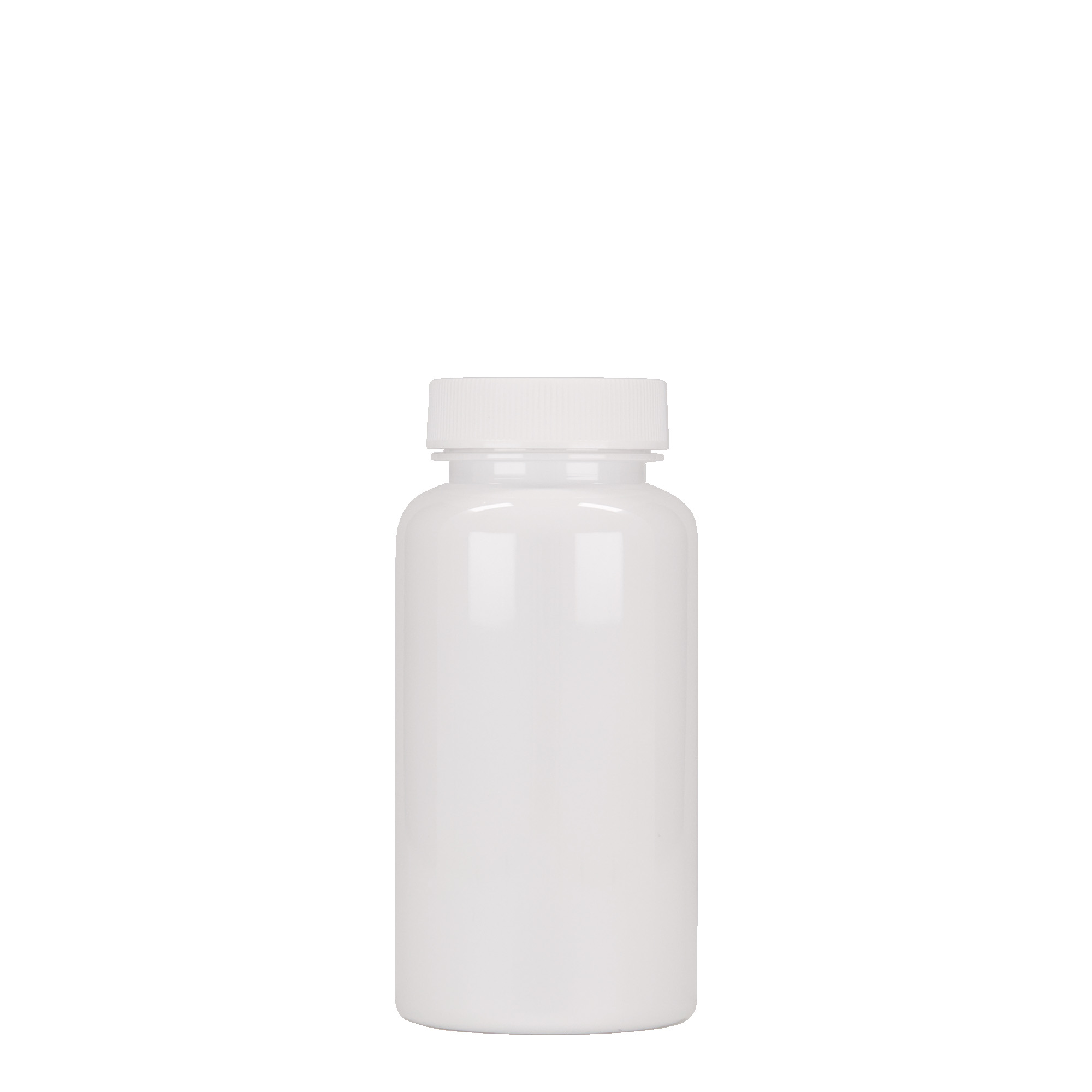 150 ml PET-pakk, plastik, valge, ava: 38/400