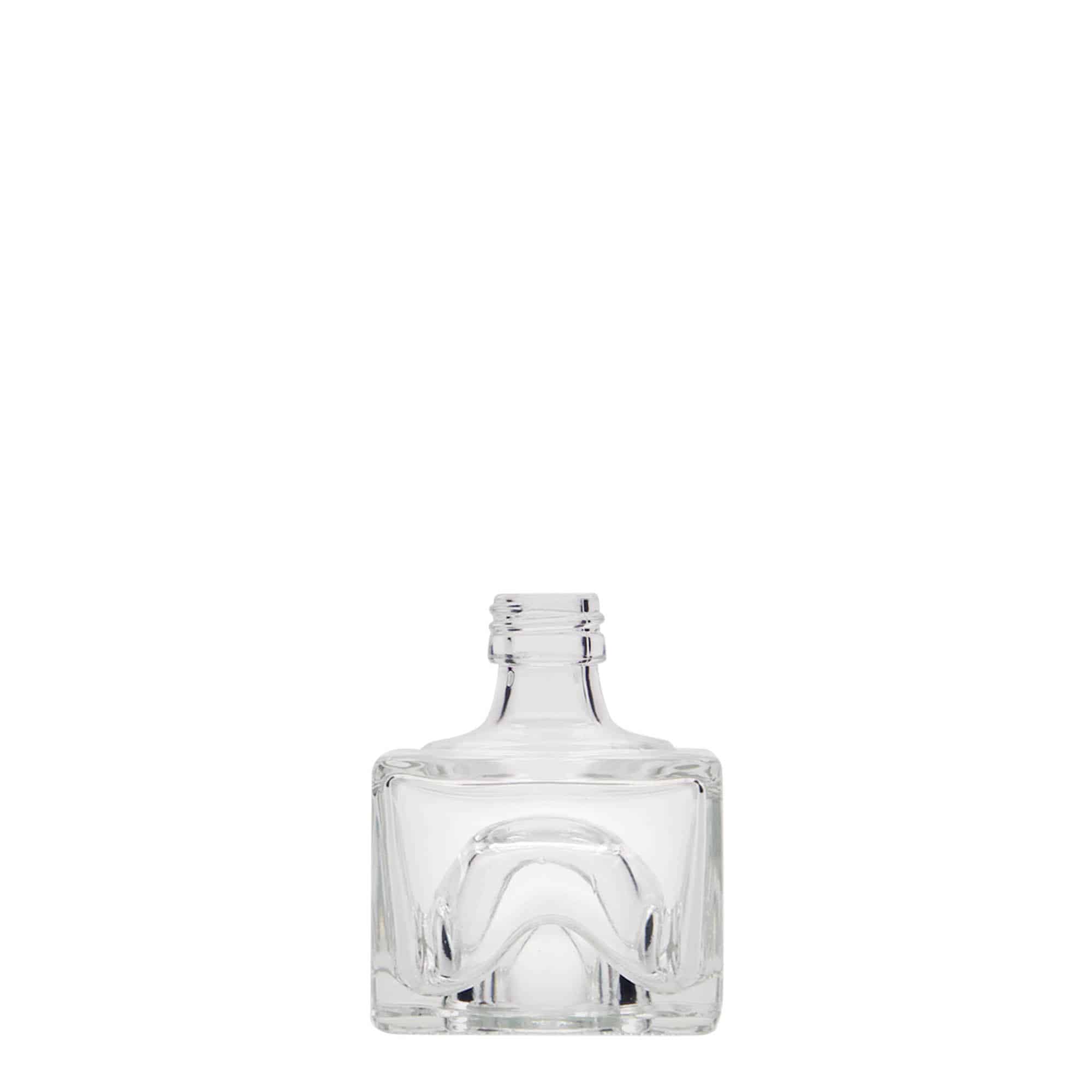 40 ml klaaspudel 'Cocolores', ruudukujuline, sulgur: PP 18 40 ml klaaspudel 'Cocolores', ruudukujuline, sulgur: PP 18