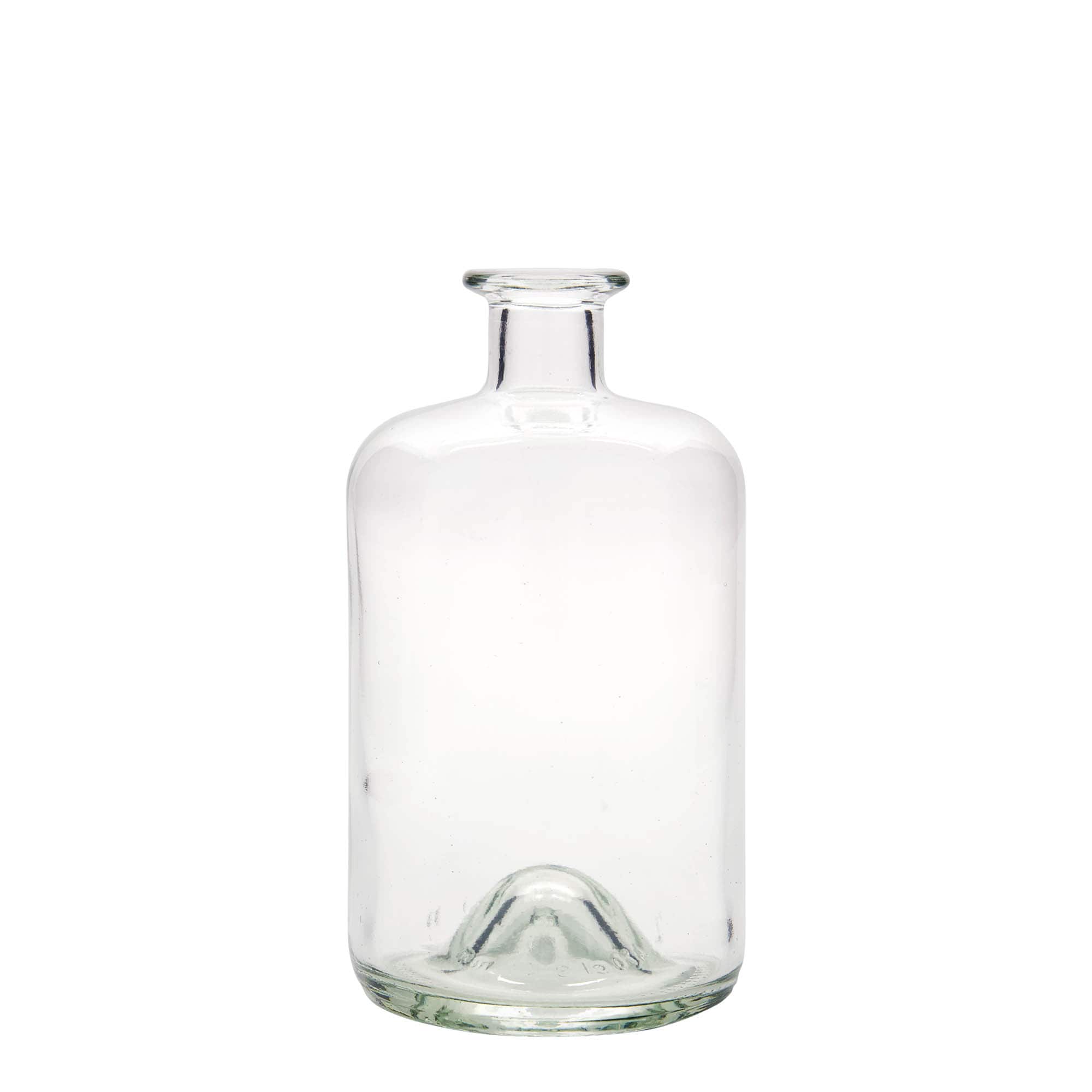 700 ml klaaspudel apteekrile, suu: kork