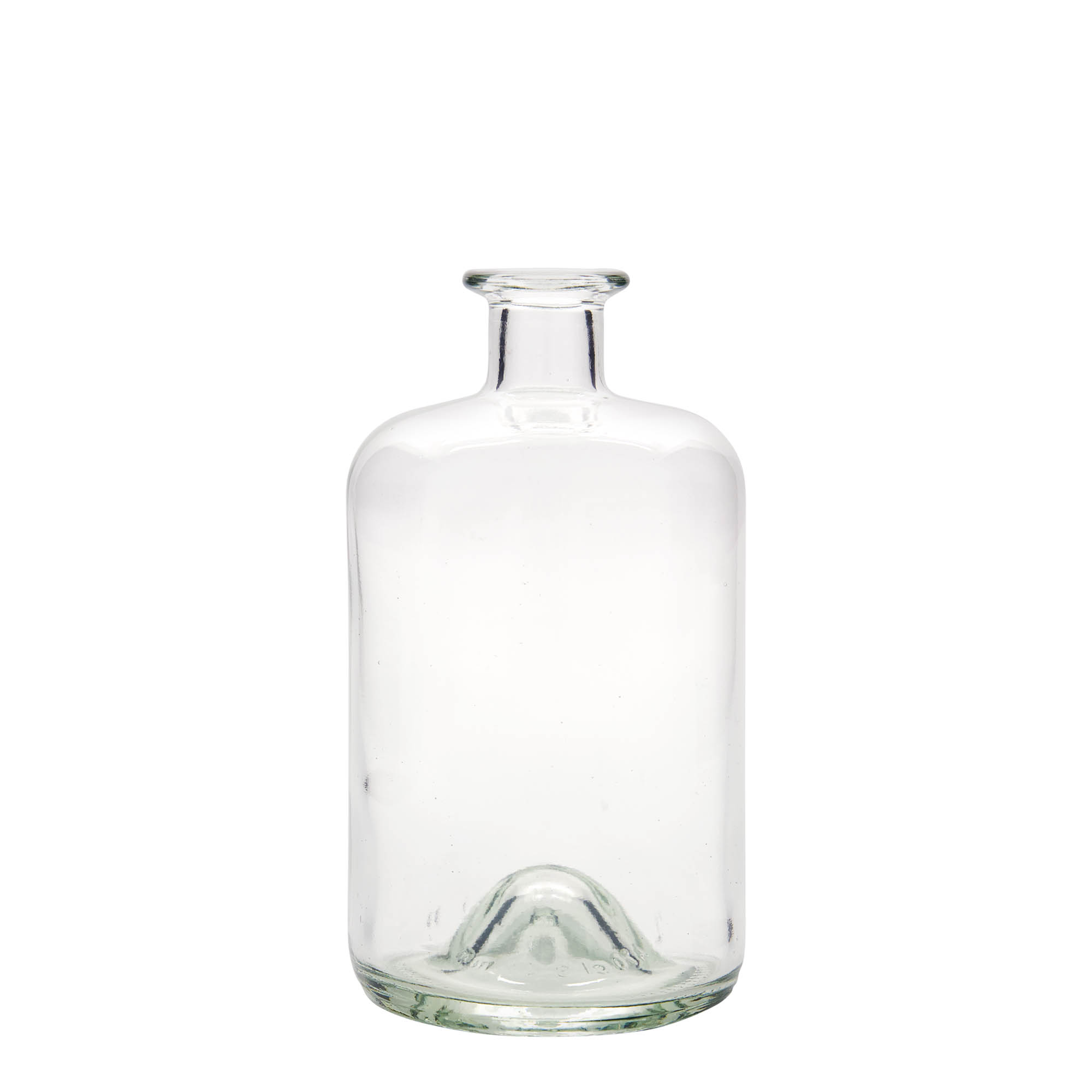 700 ml klaaspudel apteekrile, avale: kork