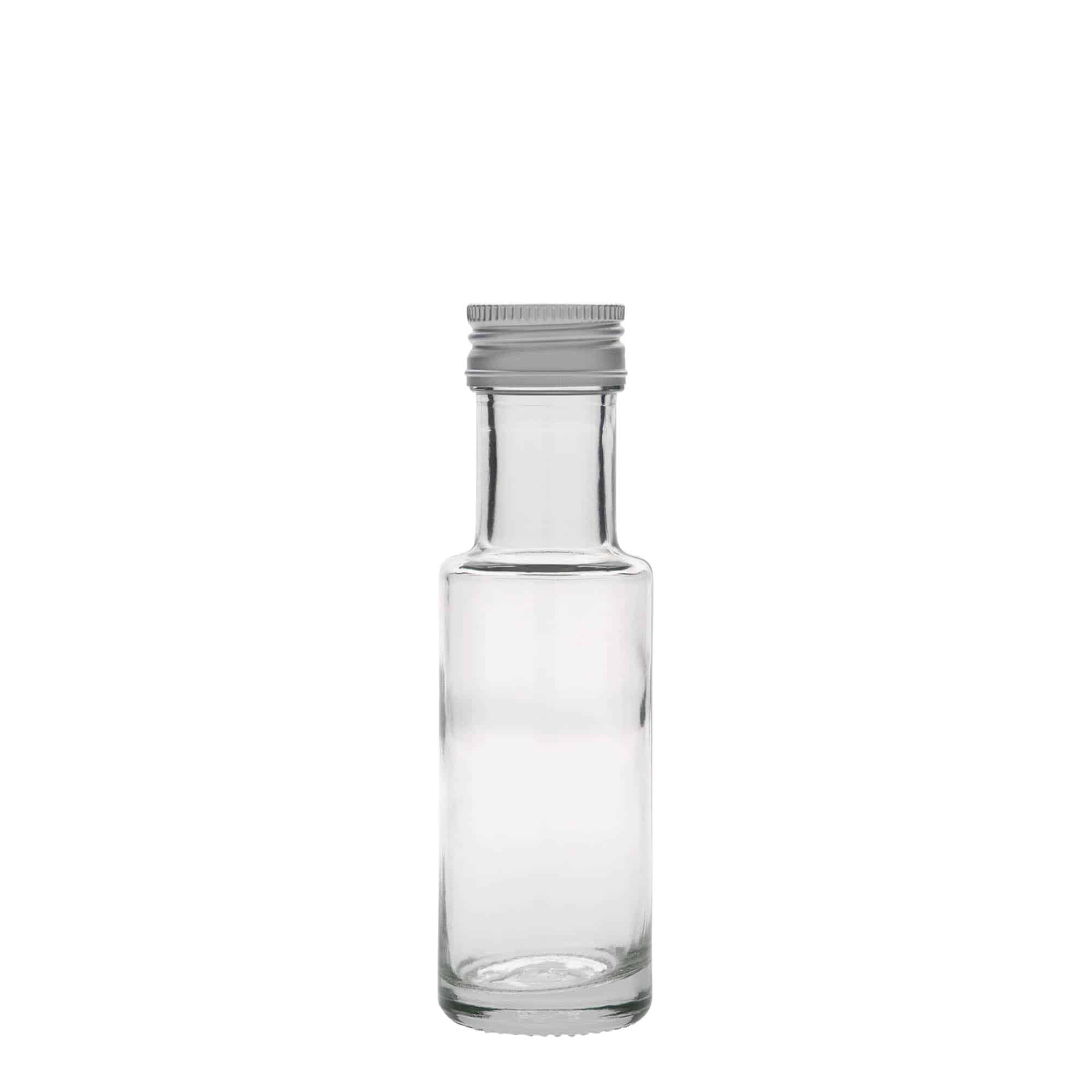 100 ml klaaspudel 'Dorica', sulgur: PP 31,5