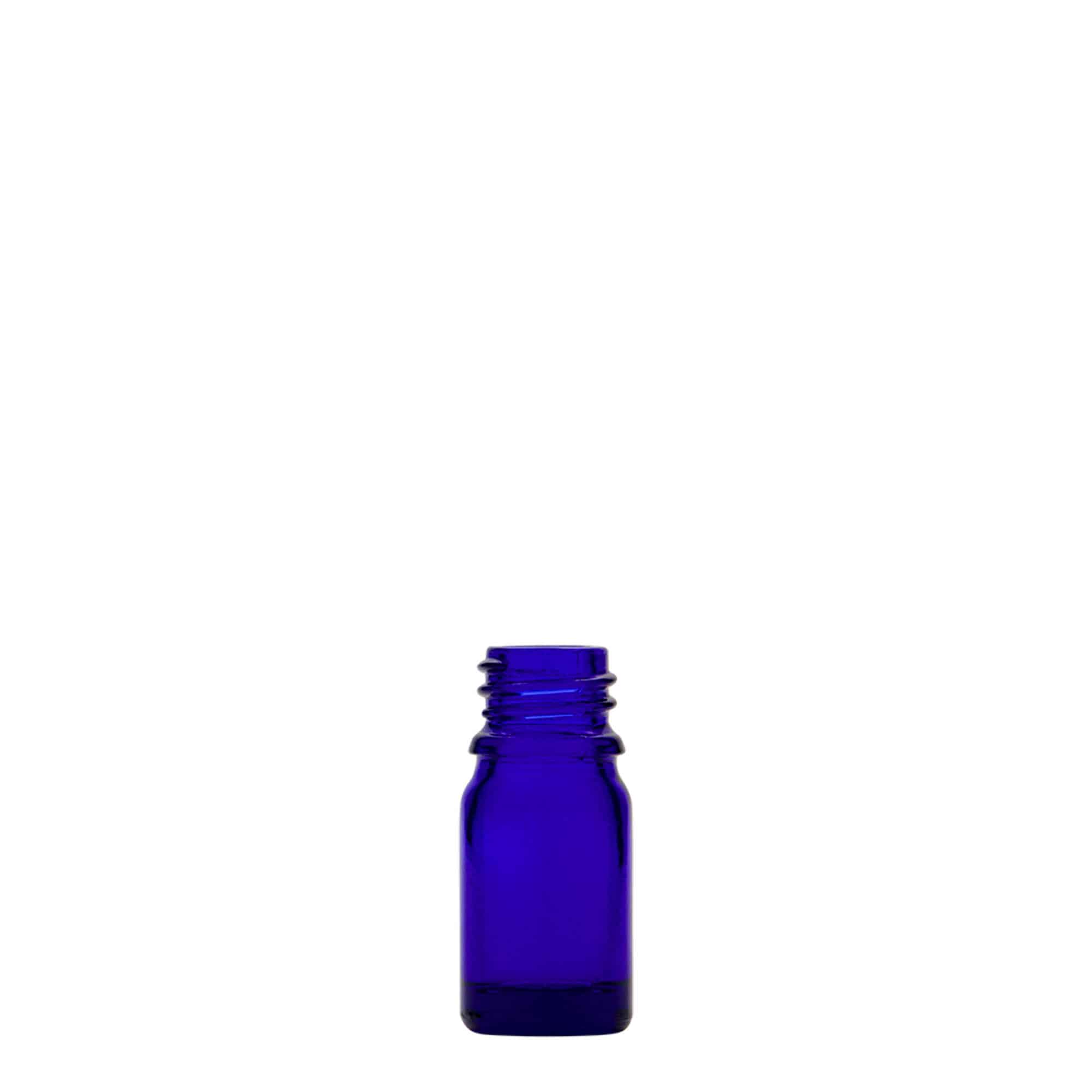 5 ml rohupudel, klaas, sügavsinine, sulgur: DIN 18 5 ml rohupudel, klaas, sügavsinine, sulgur: DIN 18