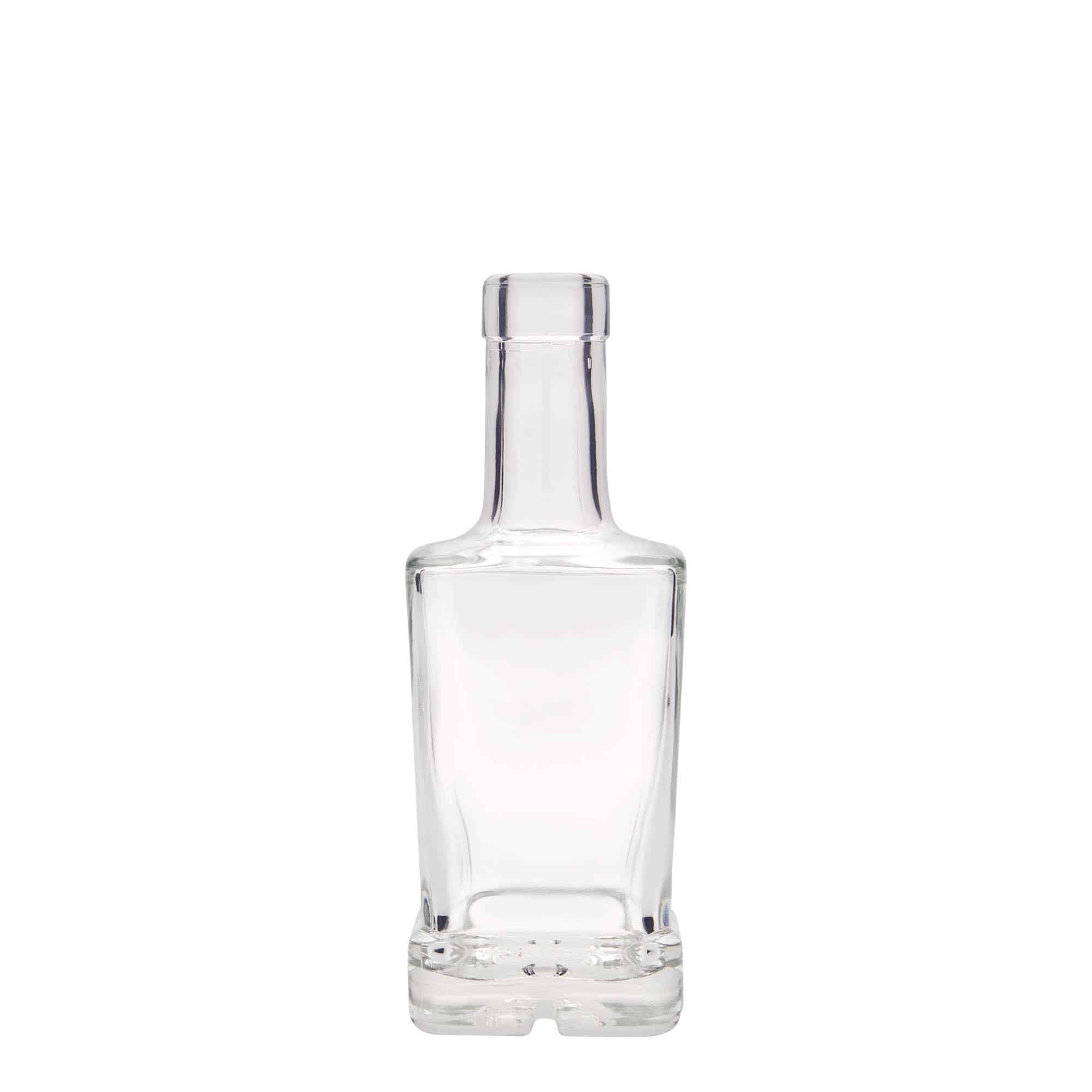250 ml klaaspudel 'Rene', ruudukujuline, sulgur: kork 250 ml klaaspudel 'Rene', ruudukujuline, sulgur: kork