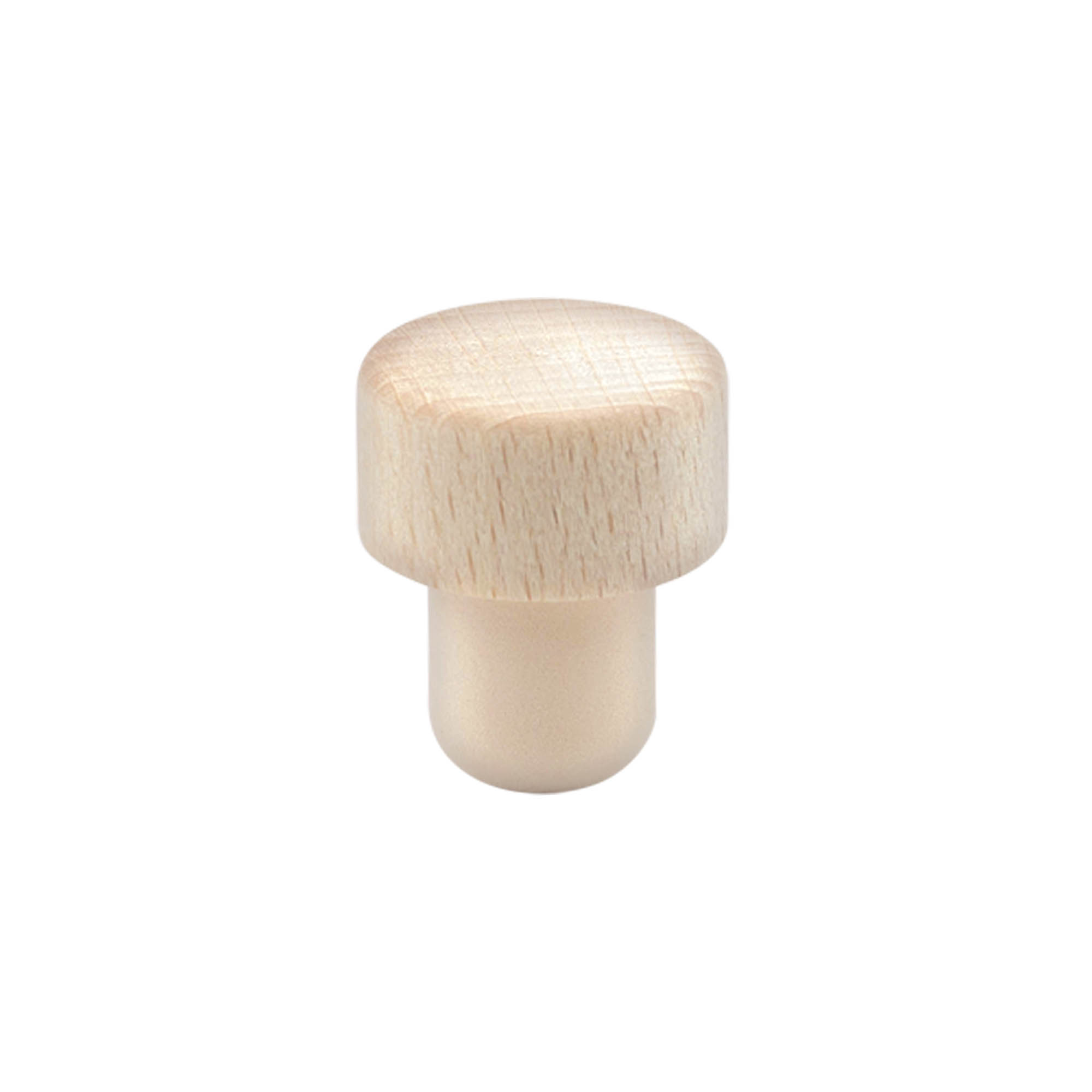 Käepideme kork 18 mm, puit/plastik, suuava jaoks: kork