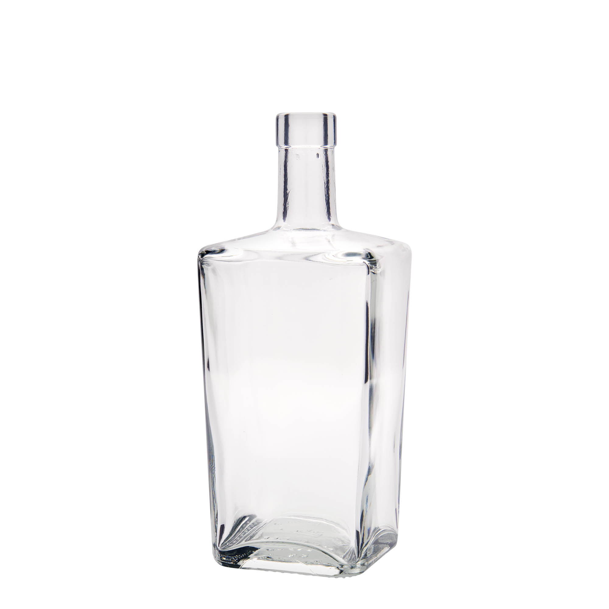 700 ml klaaspudel 'Noel', ruudukujuline, sulgur: kork