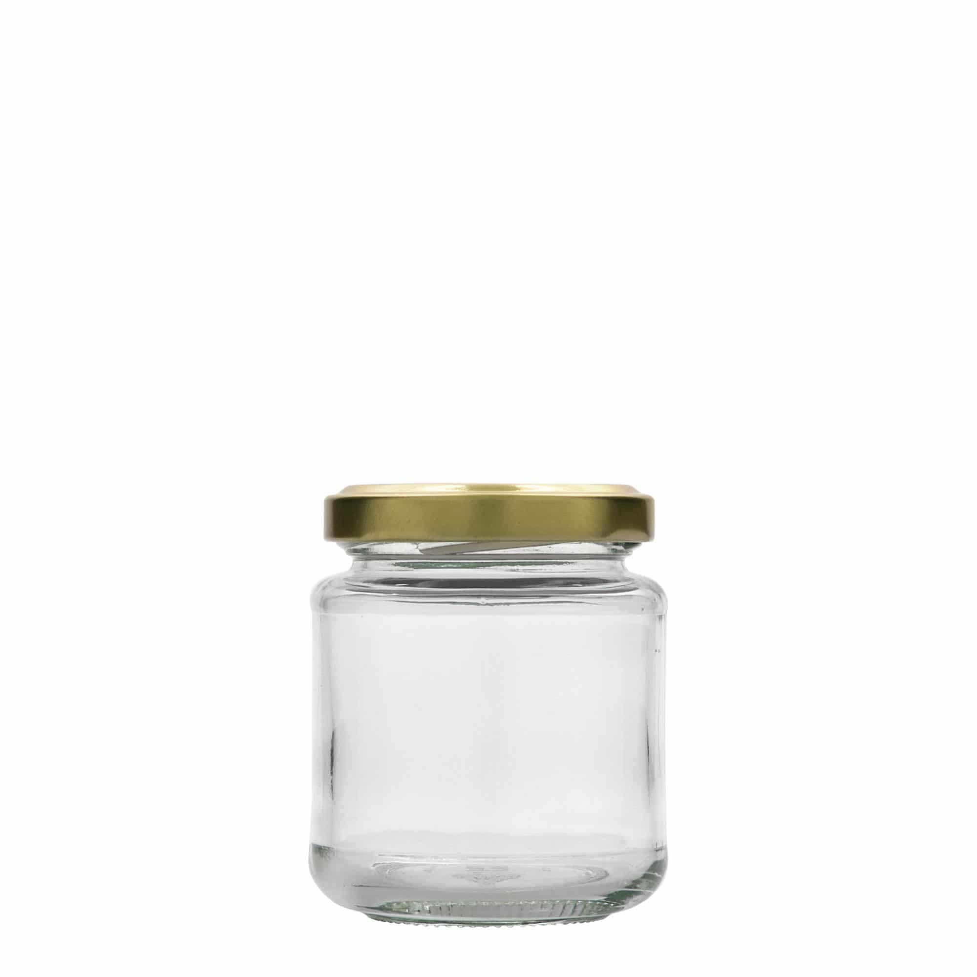 142 ml ümmargune purk, sulgur: twist-off (TO 53)