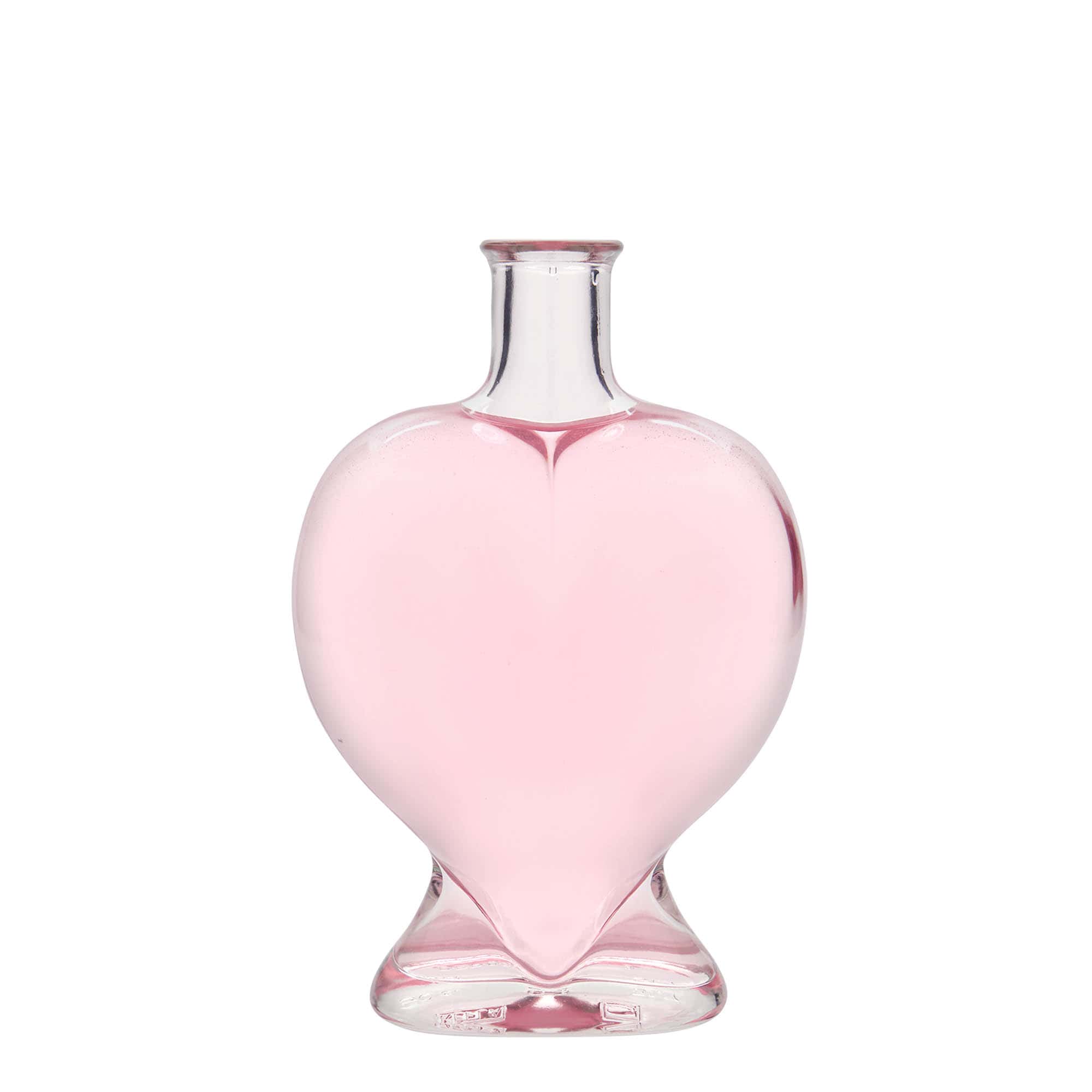 500 ml klaaspudel 'Süda', sulgur: kork