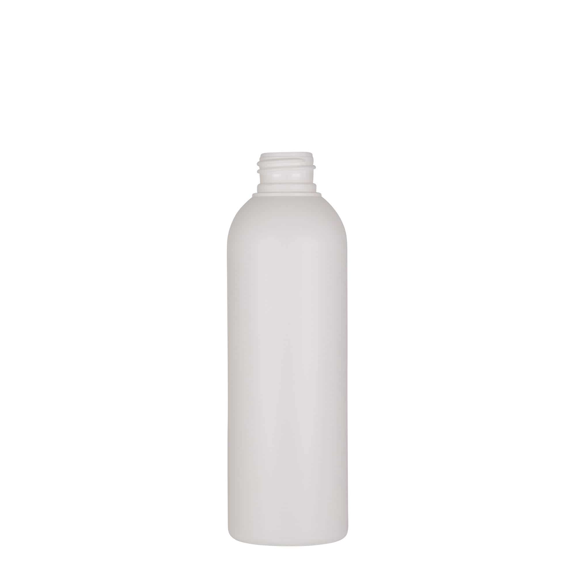 200 ml plastpudel 'Tuffy', HDPE, valge, sulgur: GPI 24/410 200 ml plastpudel 'Tuffy', HDPE, valge, sulgur: GPI 24/410