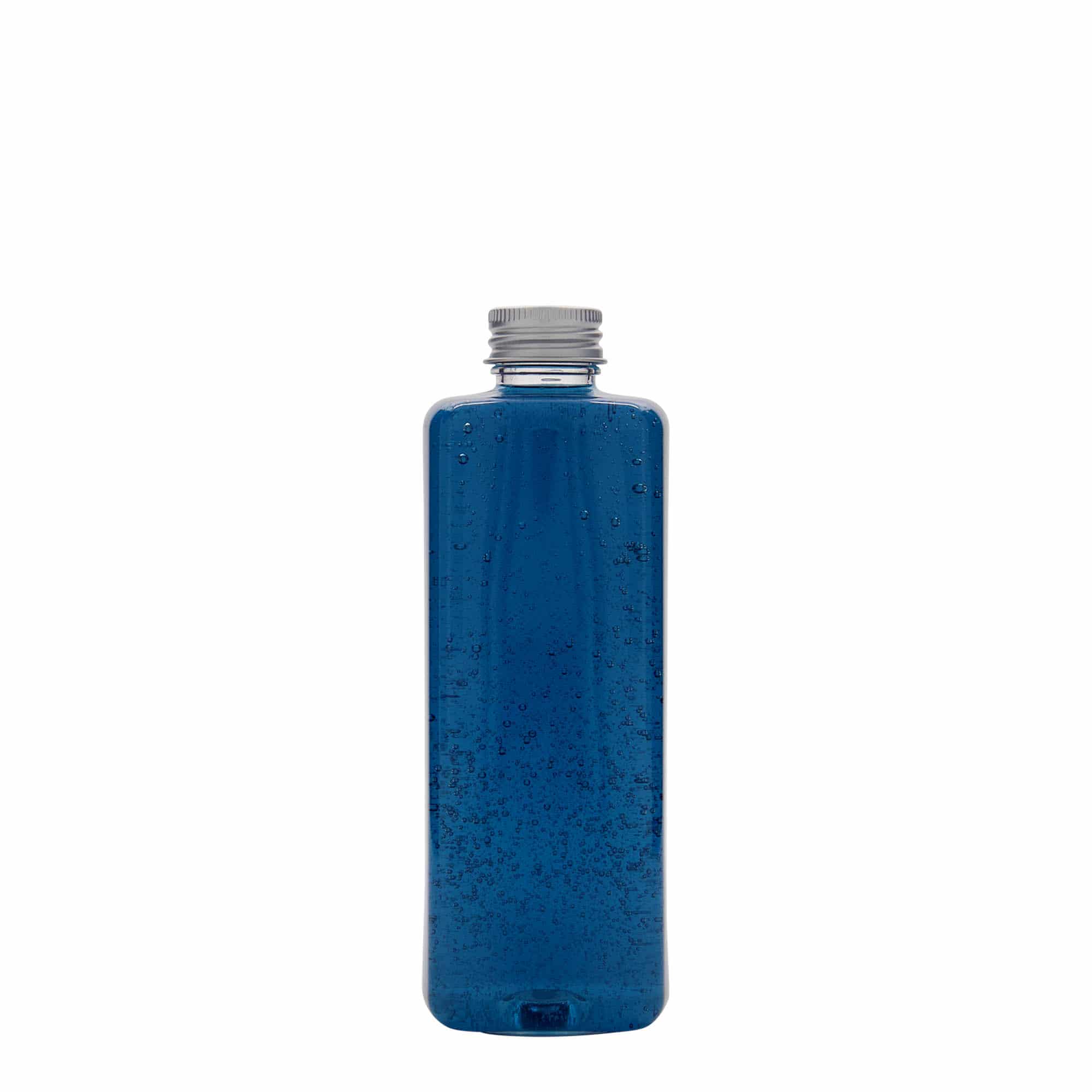 300 ml PET-pudel 'Karl', ruudukujuline, plastik, kaelus: 24/410