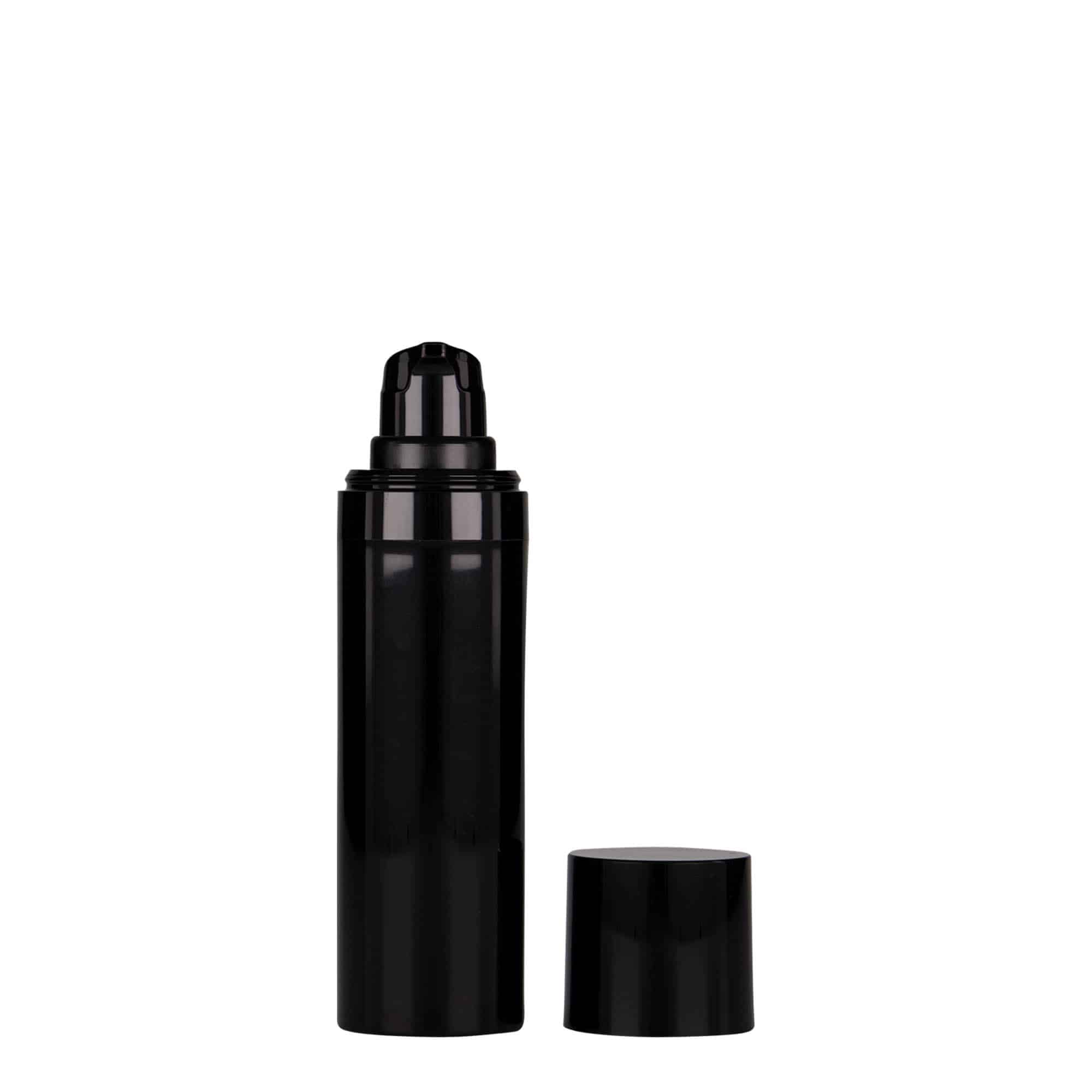 30 ml õhuta dosaator 'Micro', PP-plast, must