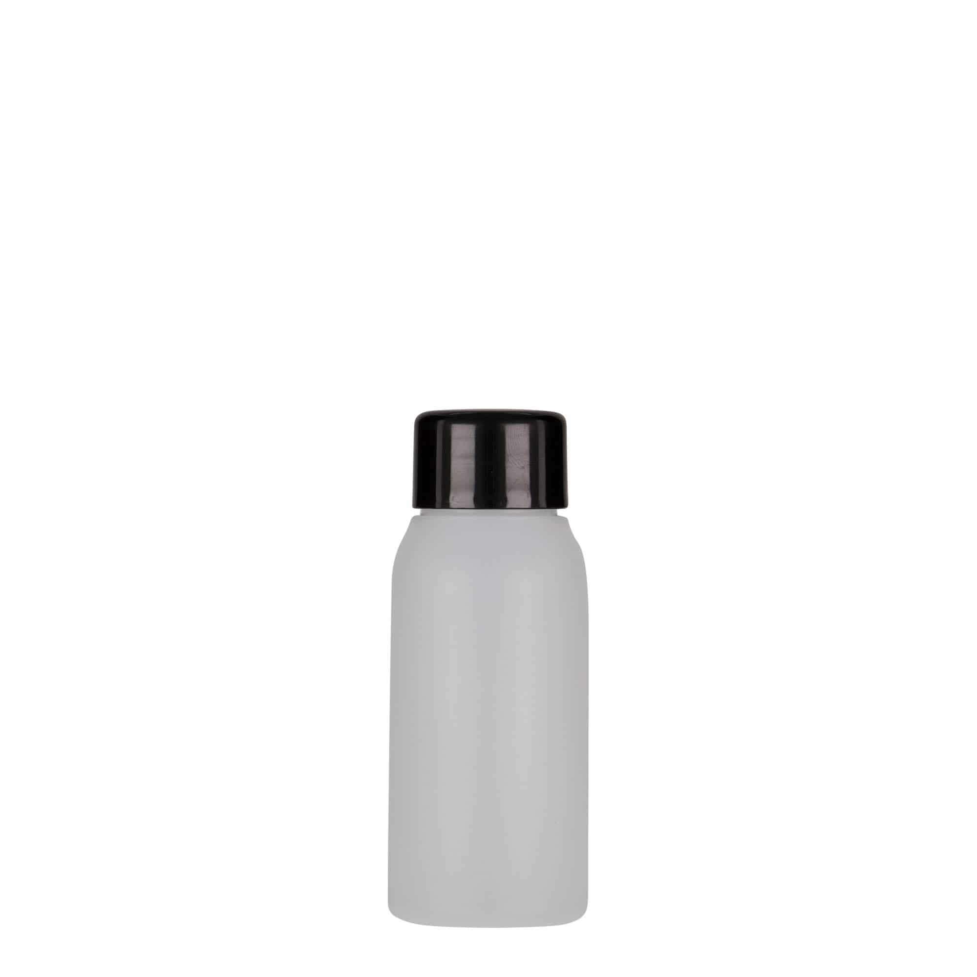 50 ml plastikpudel 'Tuffy', HDPE, naturaalne, suuava: 24/410