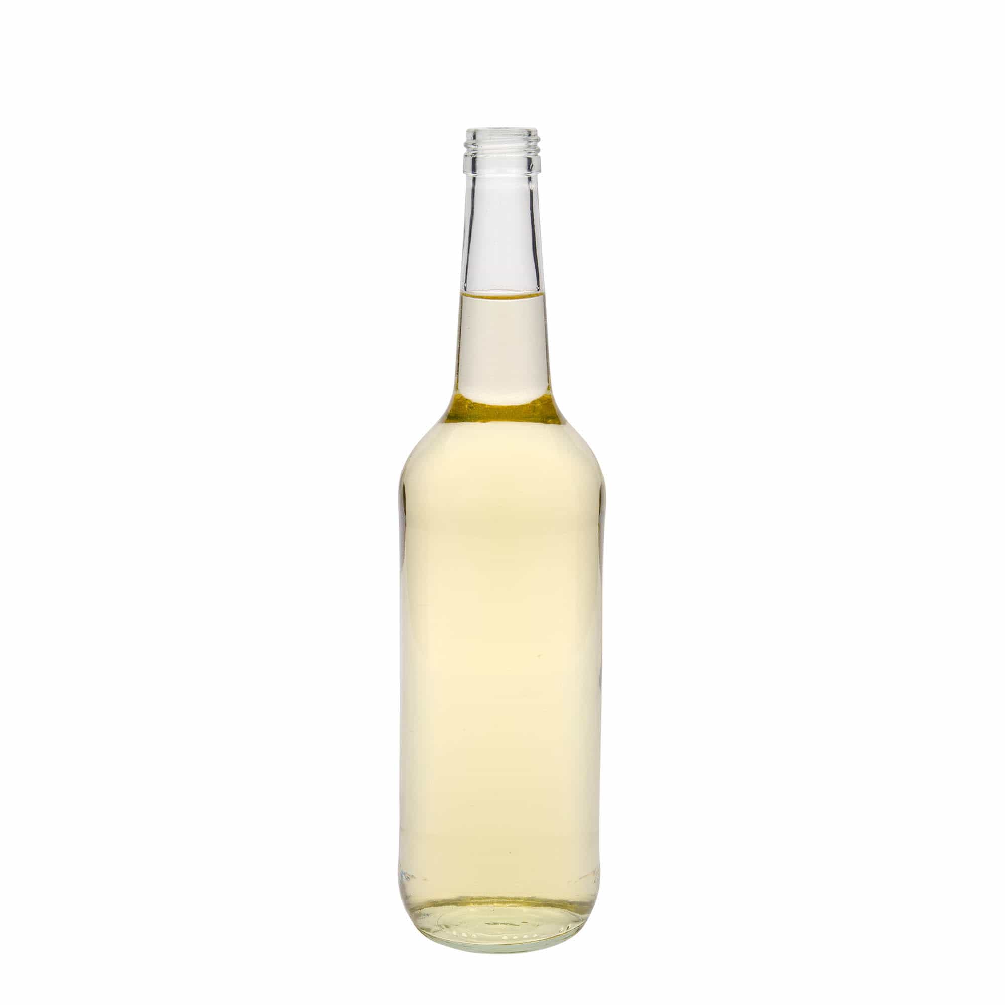 700 ml klaaspudel sirge kaelaga, ava: PP 28