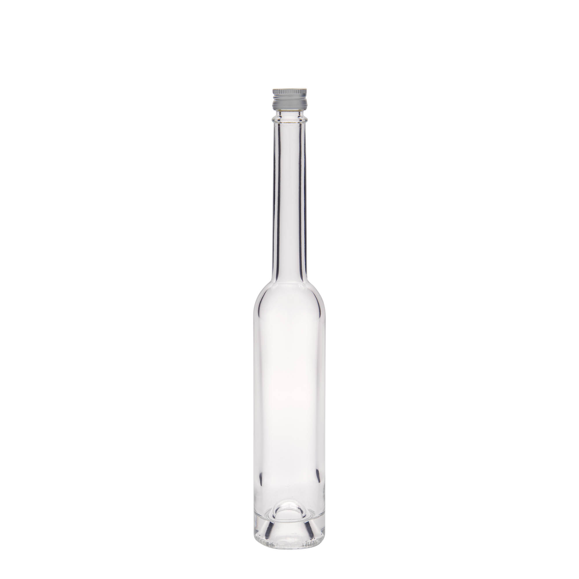 100 ml klaaspudel 'Platina', suuava: PP 18