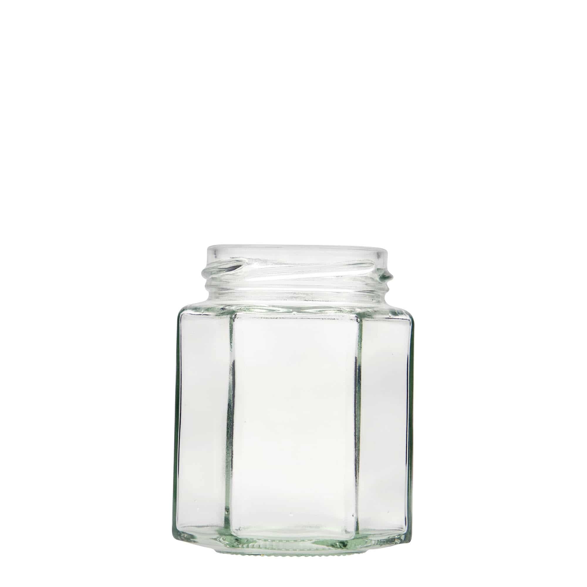 191 ml kuuekandiline purk, sulgur: twist-off (TO 58)