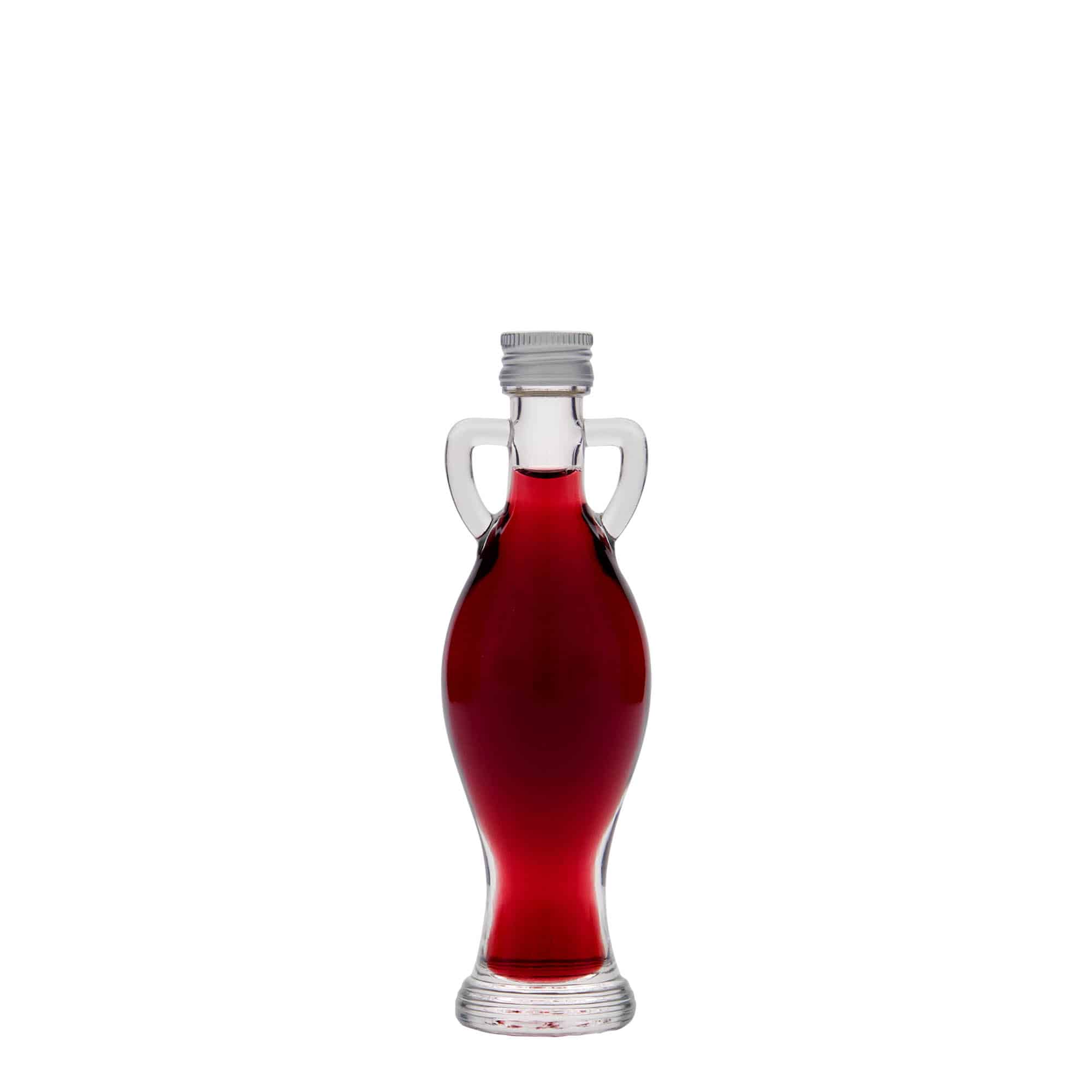 40 ml klaaspudel „Amphore“, avale: PP 18