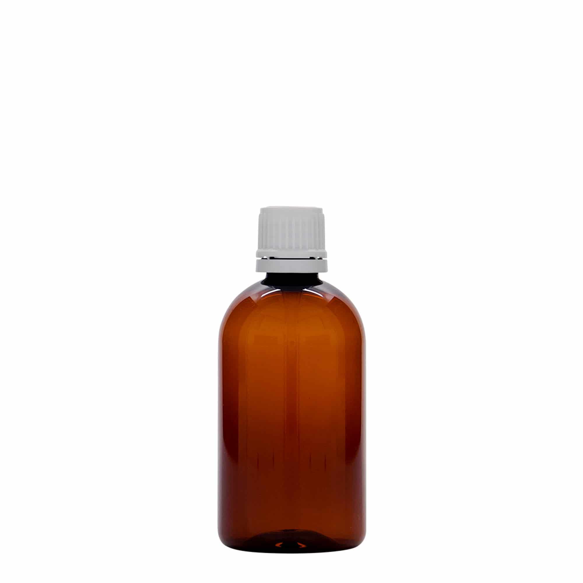 100 ml PET-rohupudel 'Easy Living', pruun, plast, sulgur: DIN 18