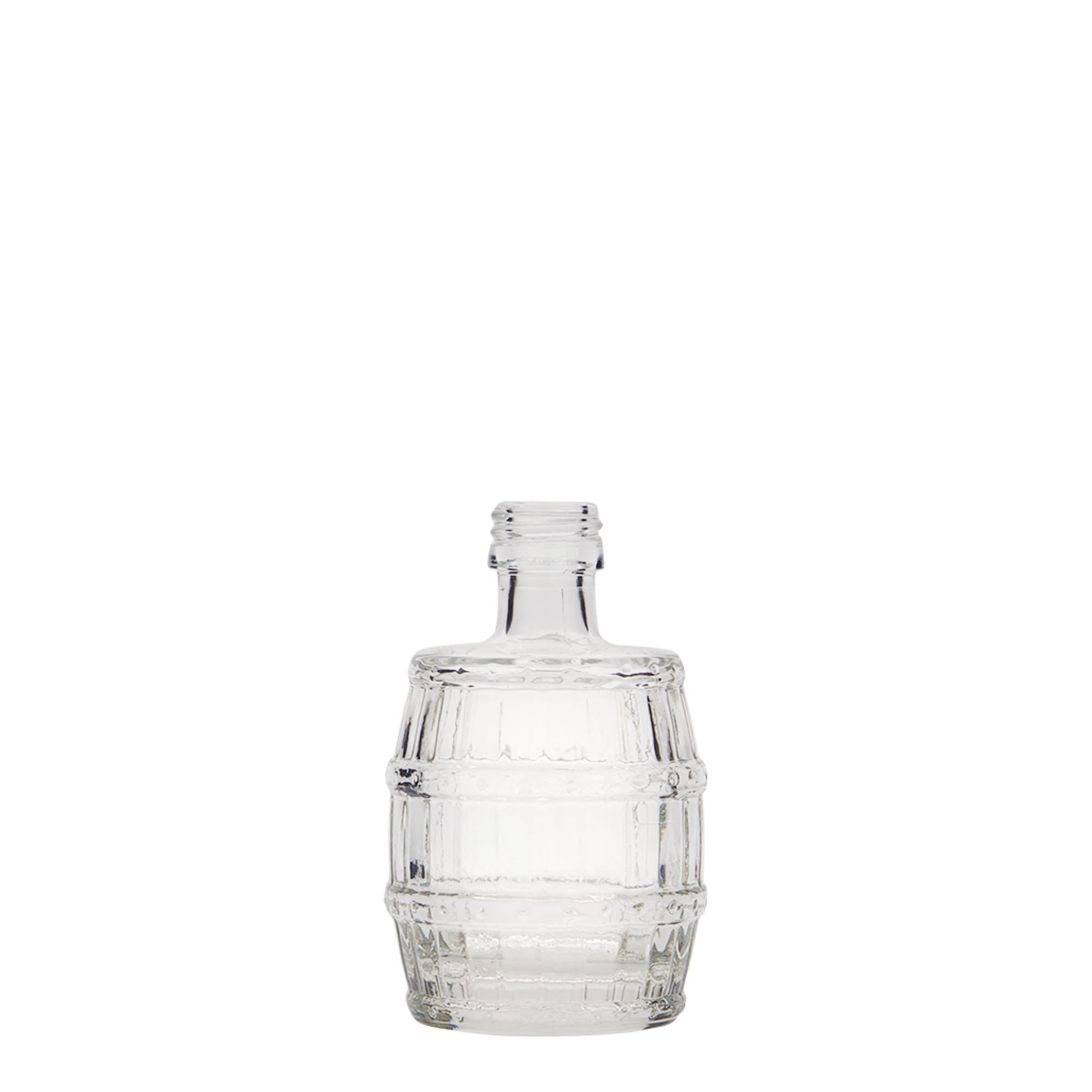 50 ml klaaspudel 'Tünn', kael: PP 18 50 ml klaaspudel 'Tünn', kael: PP 18