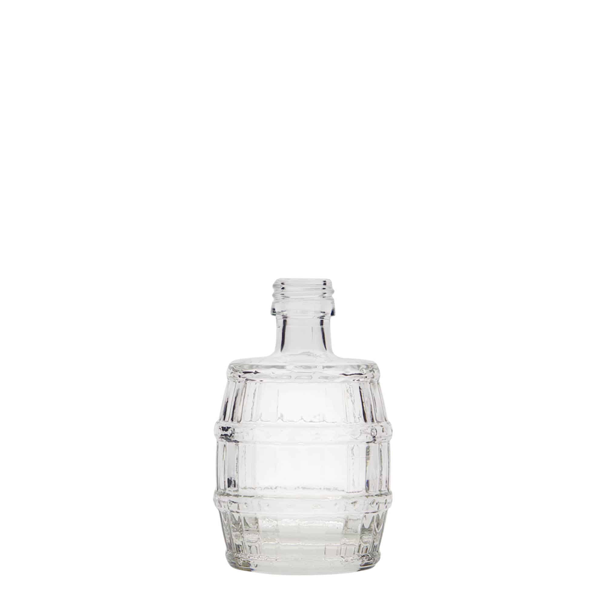 50 ml klaaspudel 'Tünn', kael: PP 18